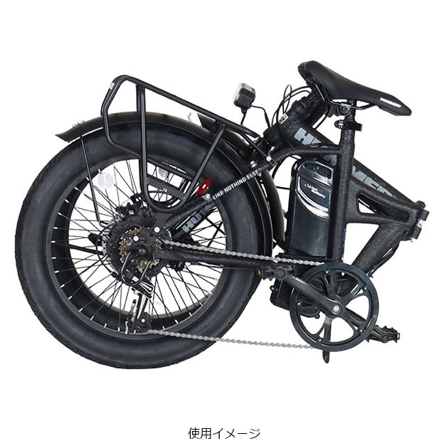 HUMMER（ハマー）E-FAT206用 リアキャリア 後用