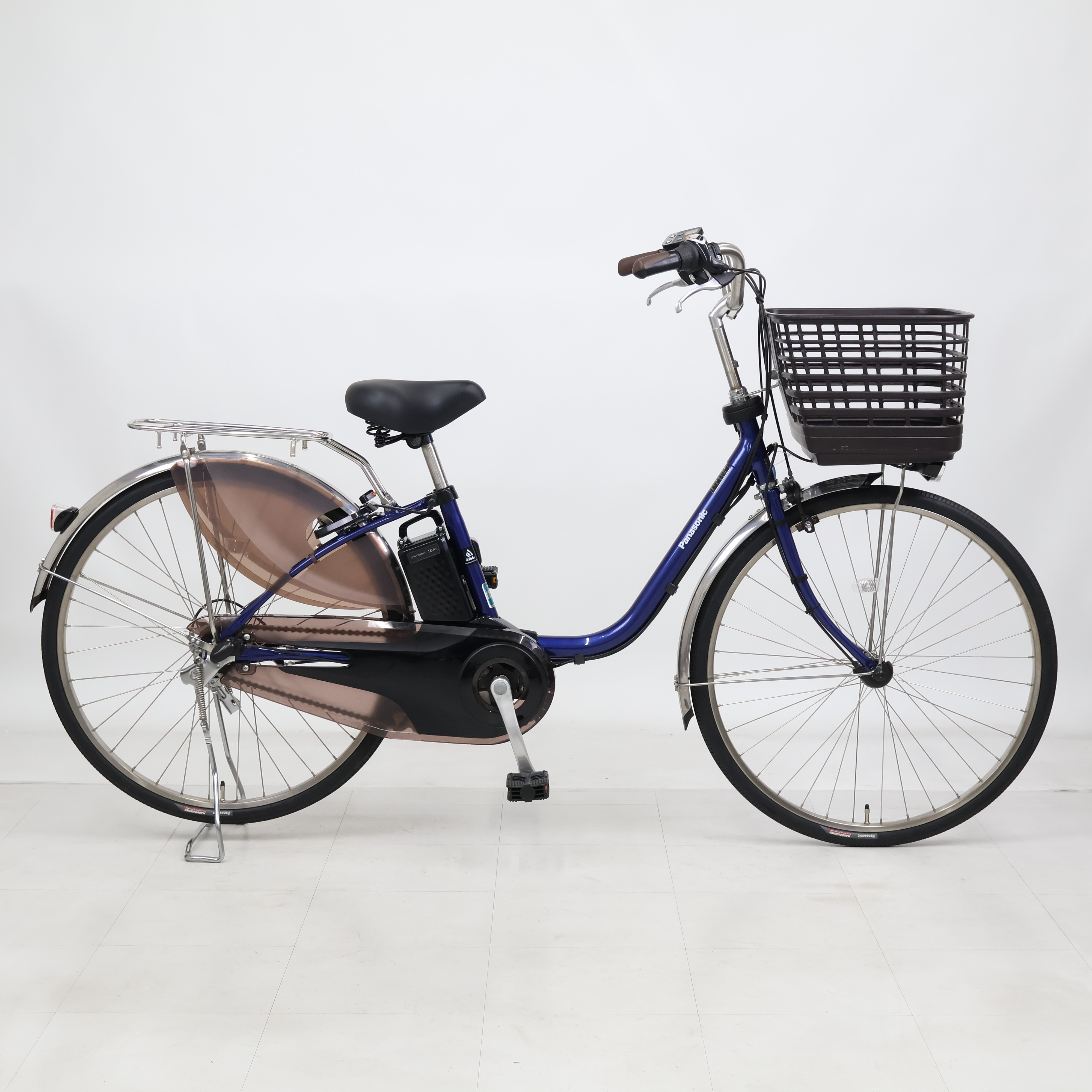 引取のみ (美品) 電動自転車 ビビ・DX BE-FD632 Panasonic（パナソニック） 完売御礼 ビビ・DX BE-FD632B オニキス