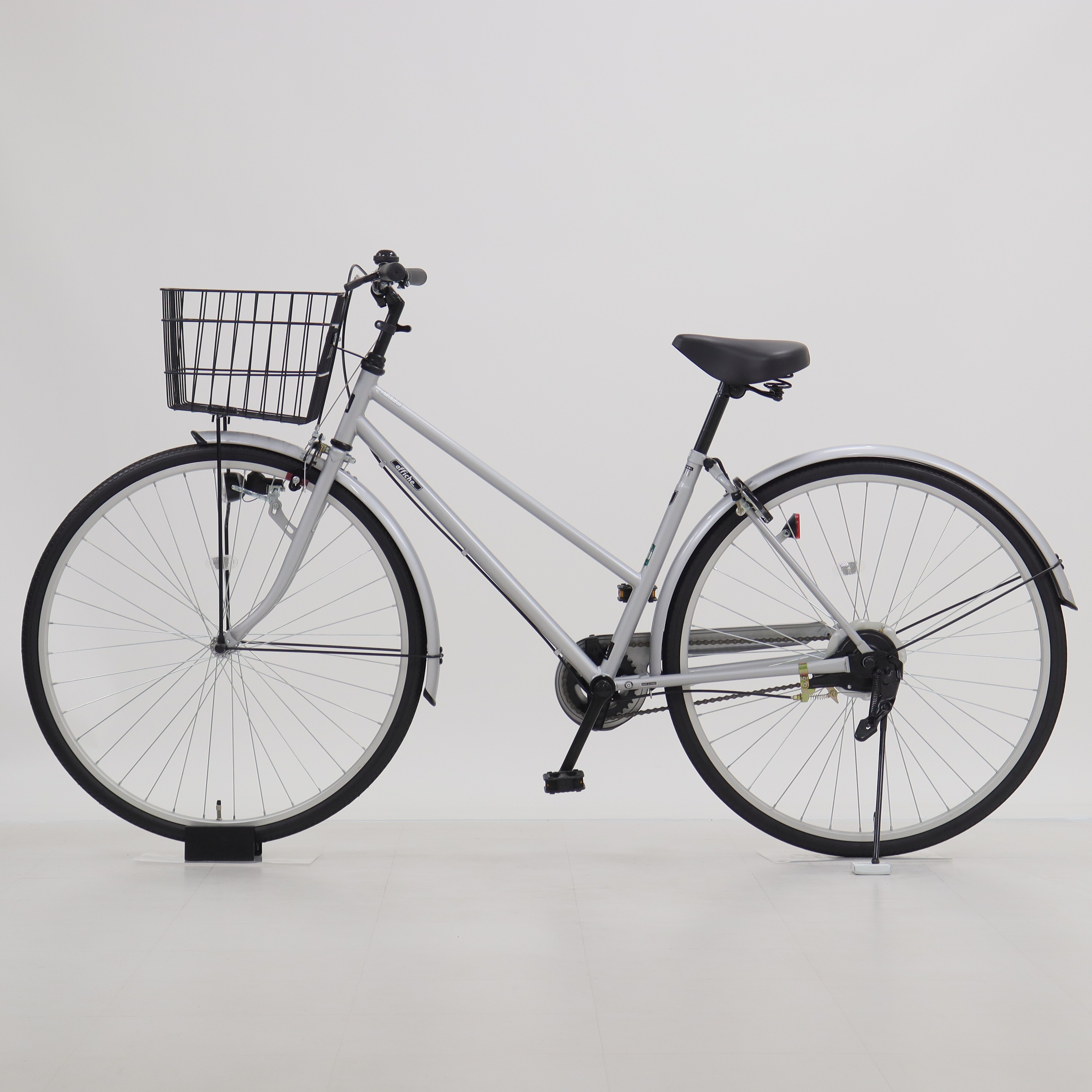 アフィッシュS /シルバー / シティサイクル /自転車 リユース】アフィッシュS 27インチ 2024年モデル シティサイクル