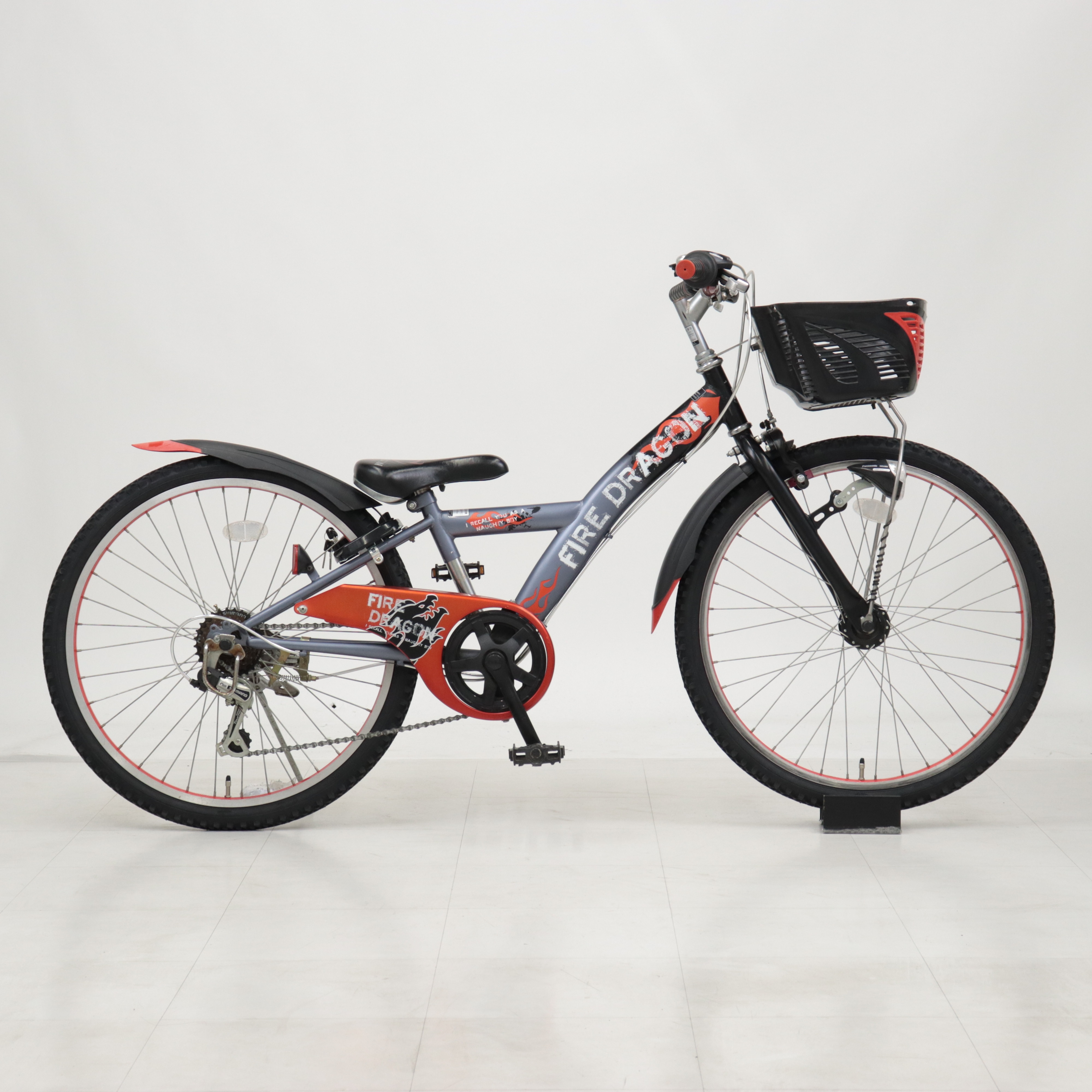 リユース】ファイヤードラゴン 24インチ 子供用 自転車