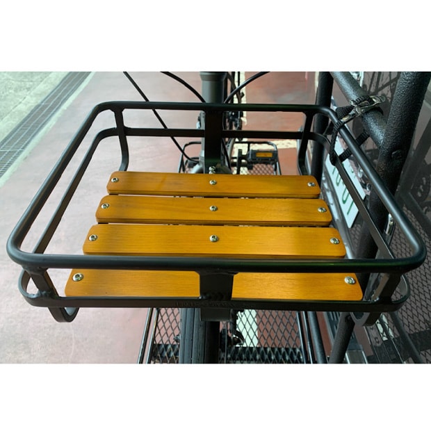 リアキャリア バスケットMINOURAガモウ FUJI BARRAD 騒がしく 