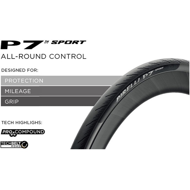 P7 Sport（ピーセブン スポーツ）700x28C アラミドビード クリンチャー