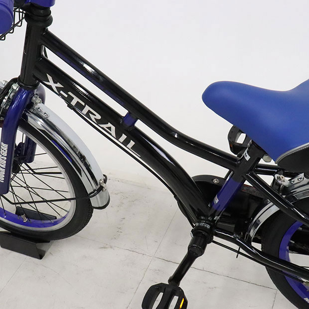 自転車 エクストレイル 18インチ 子供用 補助輪付き - メルカリ