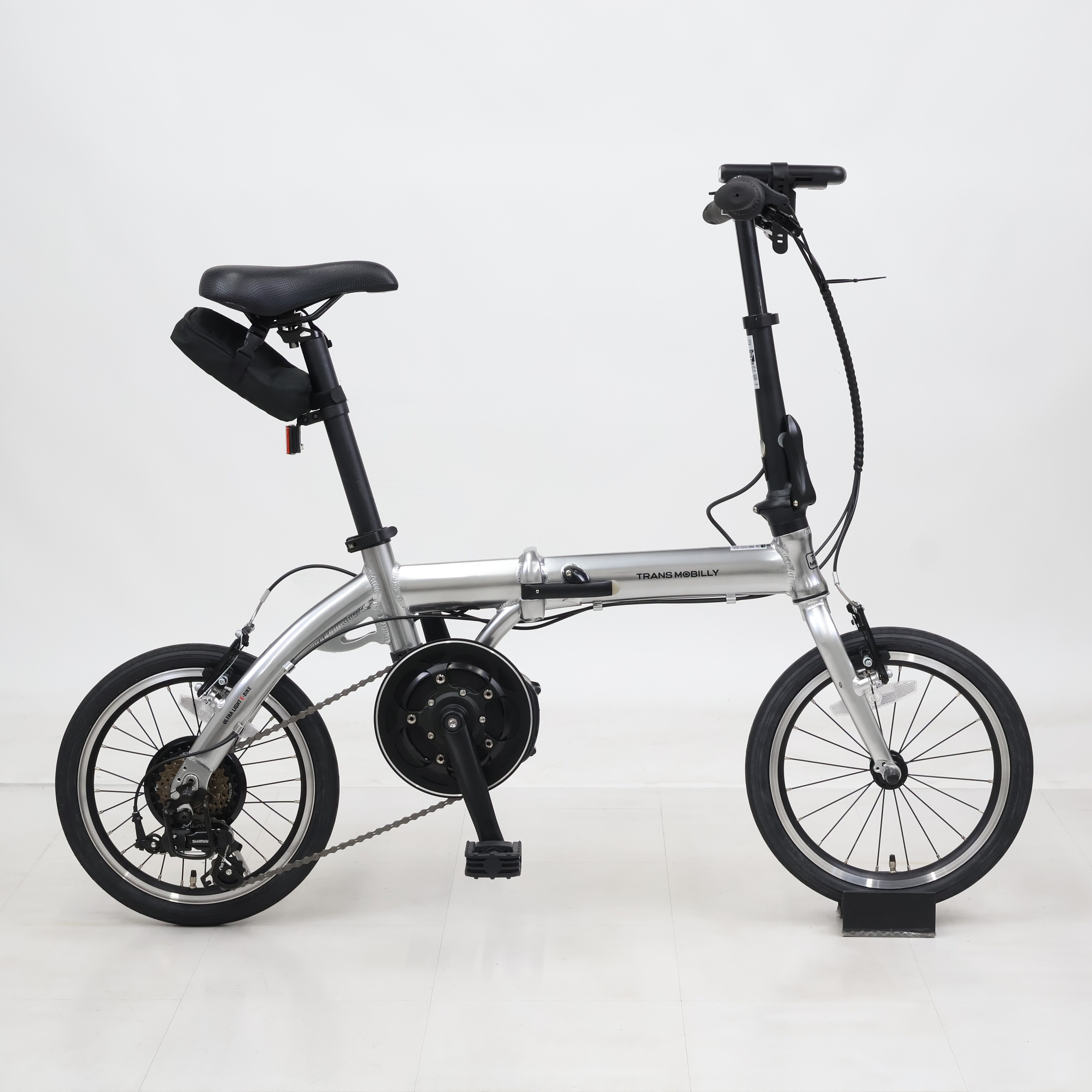 リユース】TRANS MOBILLY ULTRA LIGHT E-BIKE AL-FDB166E 16インチ 