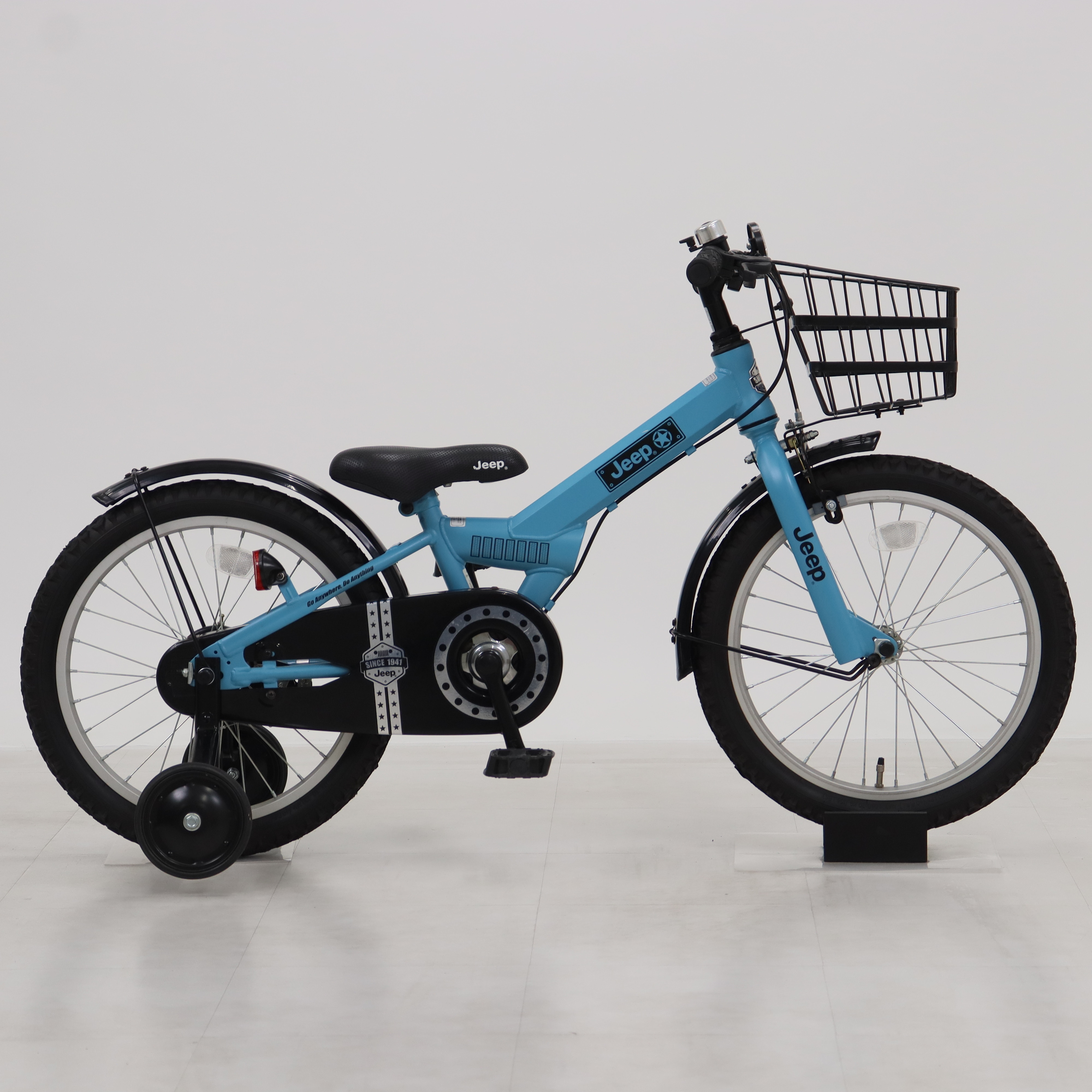 N004☆Jeep製☆青色・18インチ子供自転車☆防犯登録料込 【公式通販】