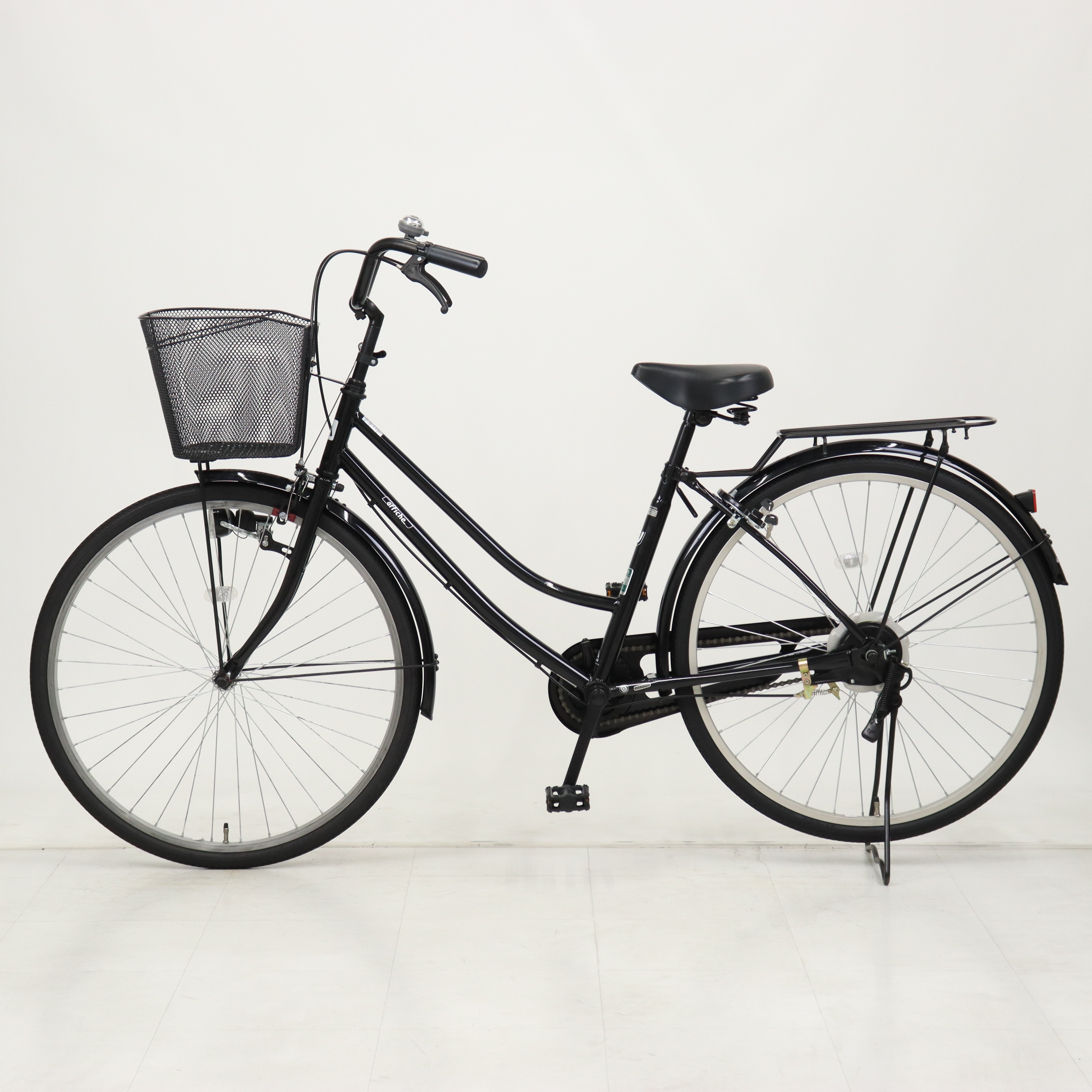 【リサイクルストアスターズ鹿大店】アサヒ　アフィッシュ　２６インチ　シティサイクル　自転車　ブラック リサイクルストアスターズ鹿大店】アサヒ アフィッシュ 26インチ