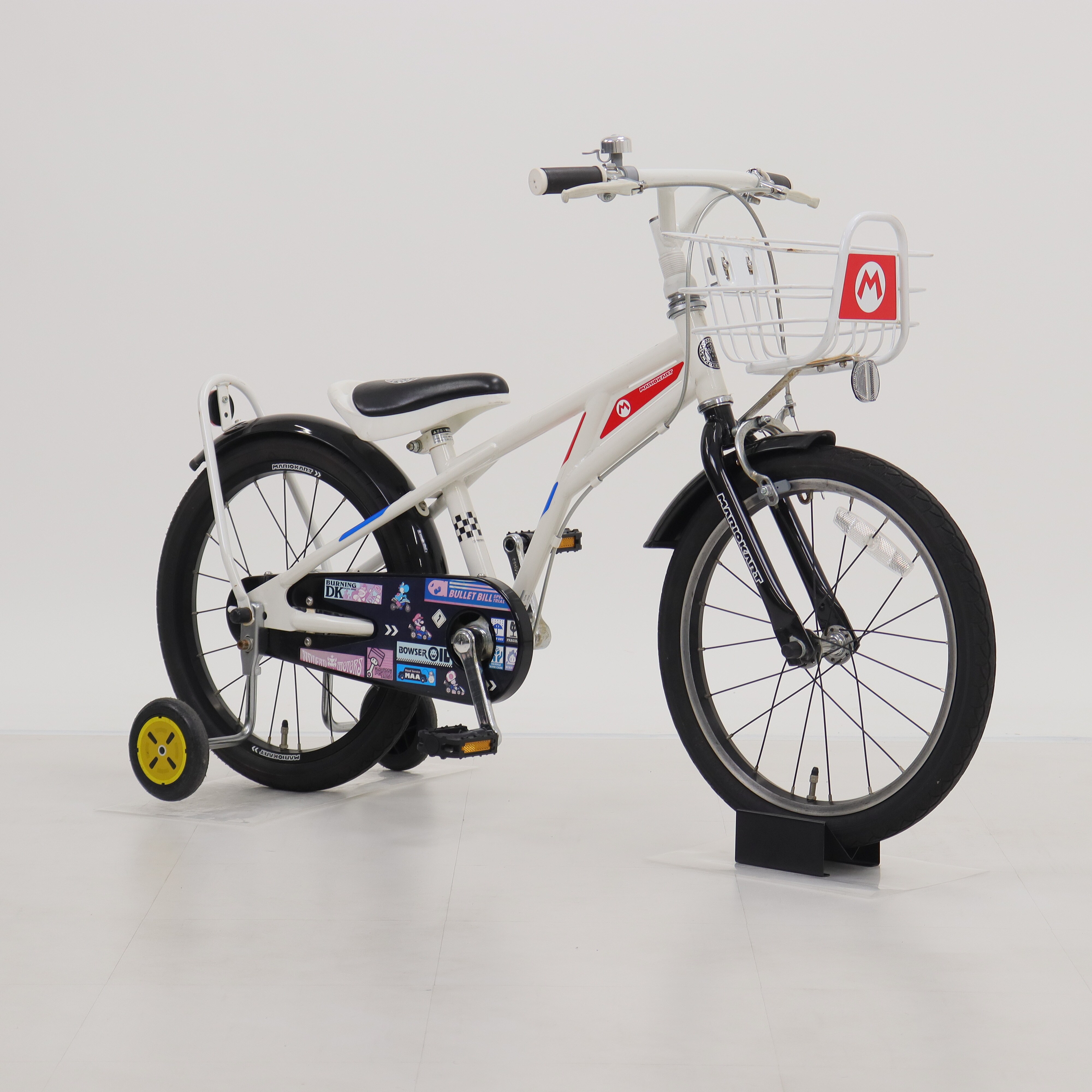 マリオ自動車18インチ リユース】マリオカート 18インチ 2018年モデル 子供用 自転車
