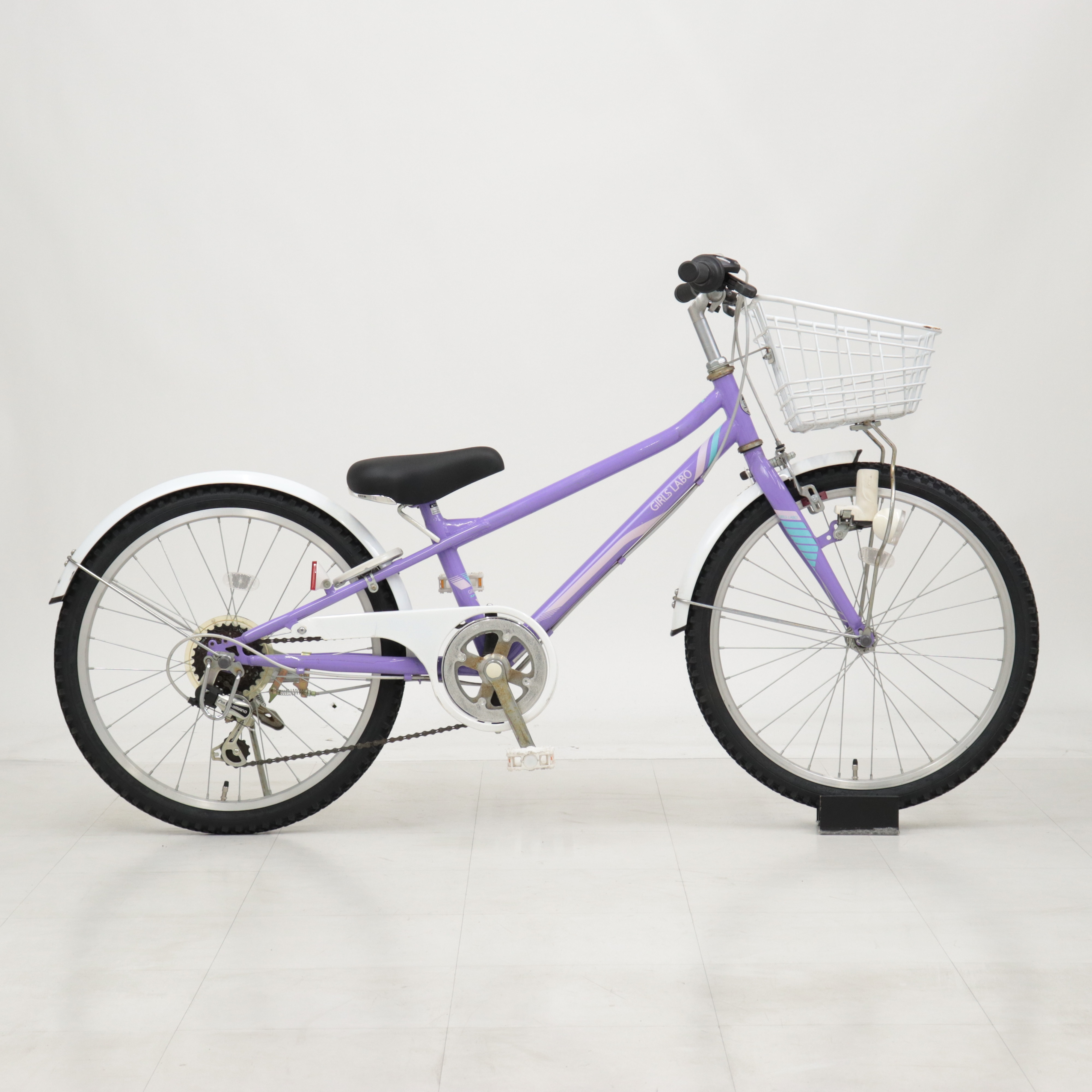 子供用　自転車　２２インチ　あさひ　「ガールズ　ラボ　スポーティー　２２６－K」 リユース】ガールズラボスポーティー 226-K 22インチ 2020年モデル