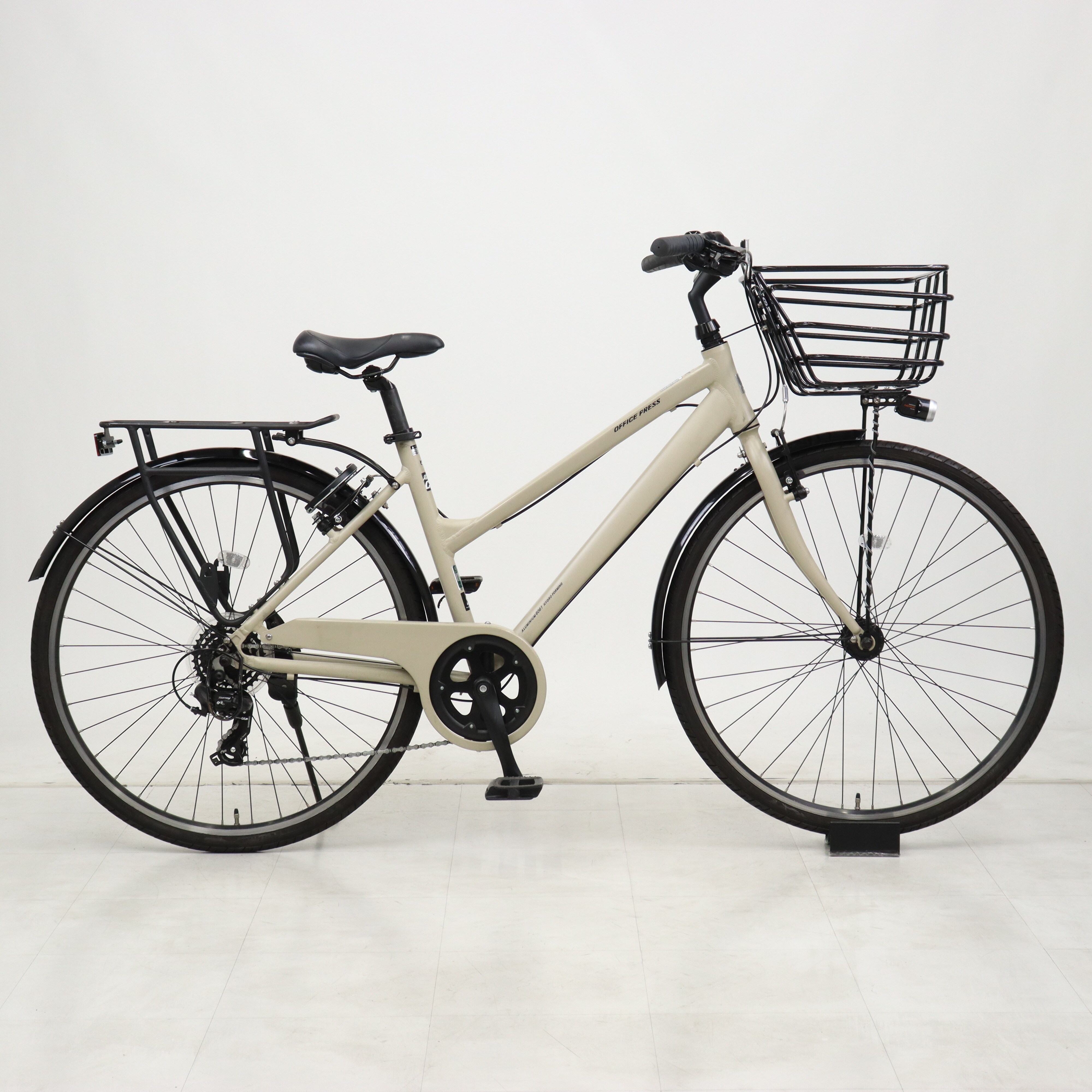 オフィスプレス スポーツ クロスバイク 自転車 460 美品 リユース】オフィスプレスコミューター（460）-N 460mm 2023年モデル