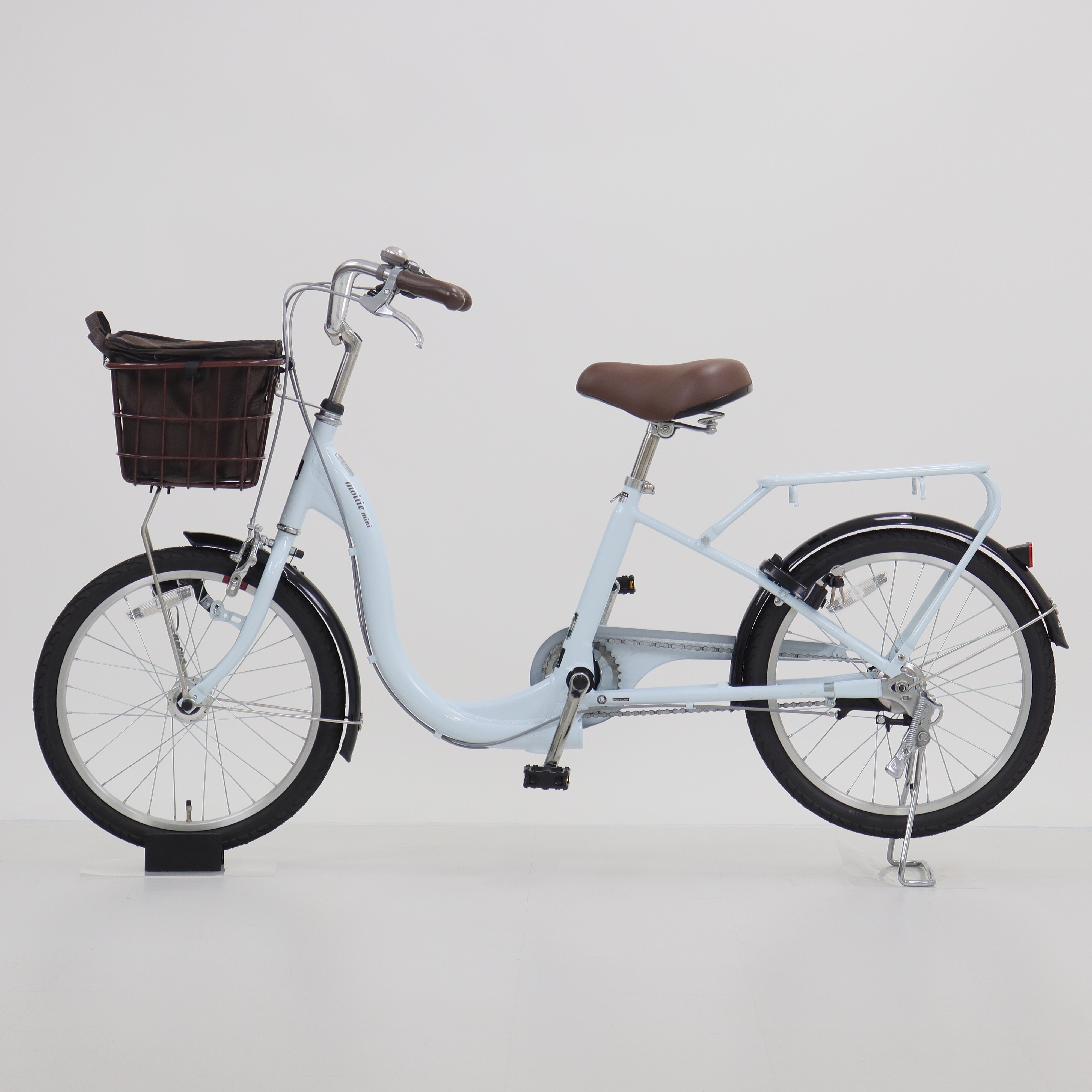 used 自転車　モアティエ　ミニ　20インチ moitie mini 20インチ 3速ギア 自転車 ブラック買取｜愛品館市原