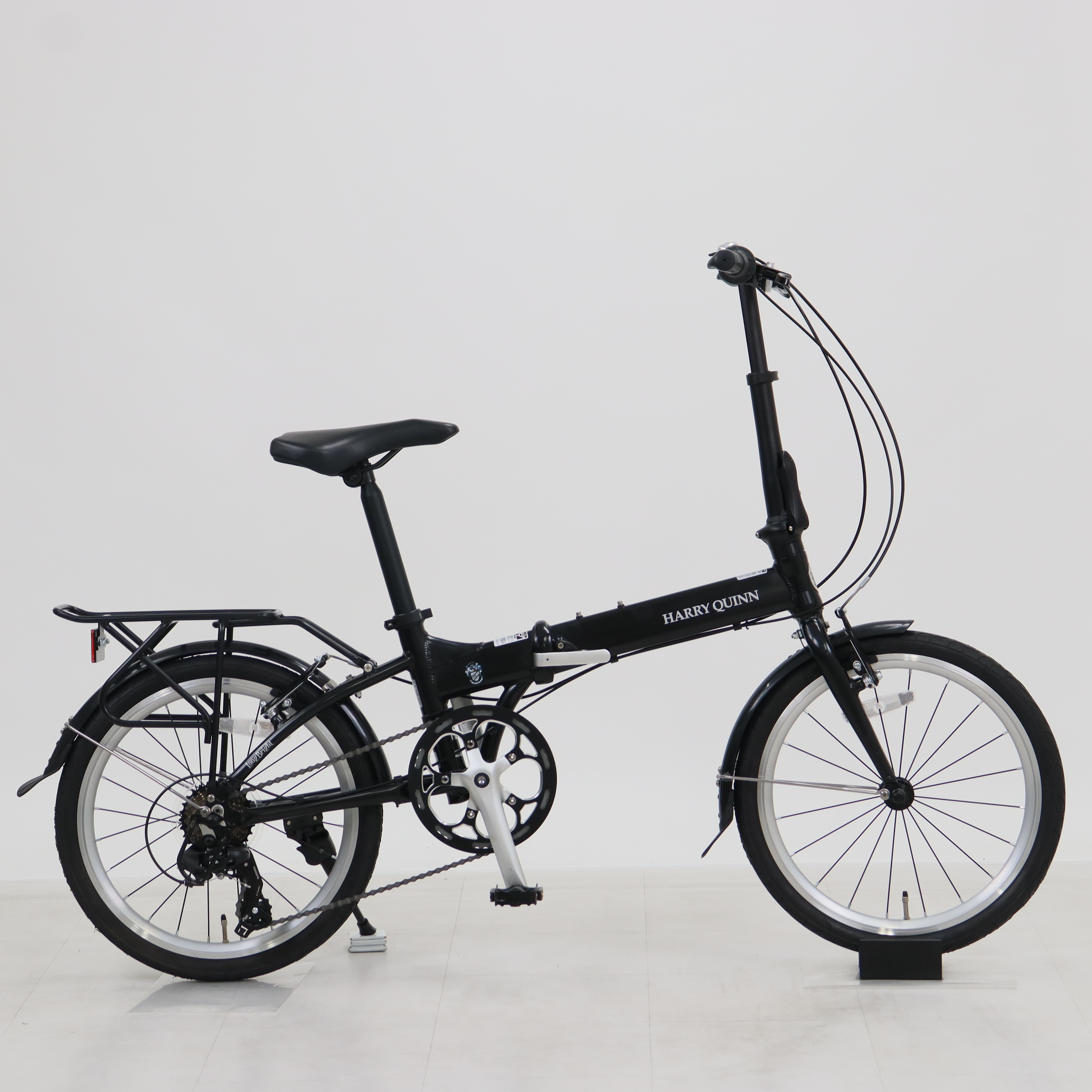 HARRY QUINN AL-FDB207 折りたたみ自転車 20インチブラック リユース】HARRY QUINN AL-FDB207 LONG BRIGHT 20インチ 2024年モデル