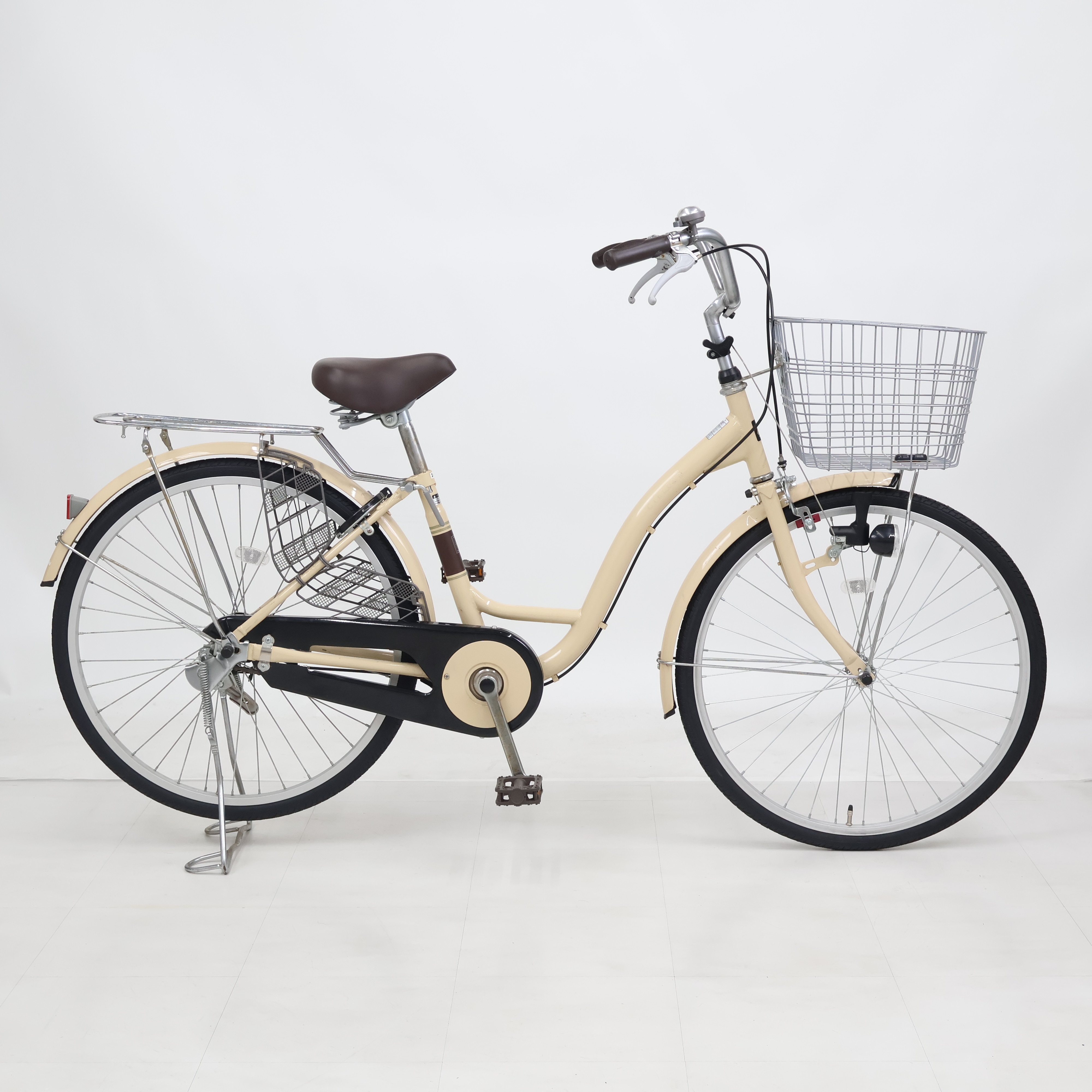 ☆後ろカゴあり☆CIELOUR / シエロア ママチャリ 24インチ 変速あり 自転車【ユーズドユーズ名古屋天白店】JO2-16 リユース】シエロア 240-O 24インチ 2024年モデル シティサイクル