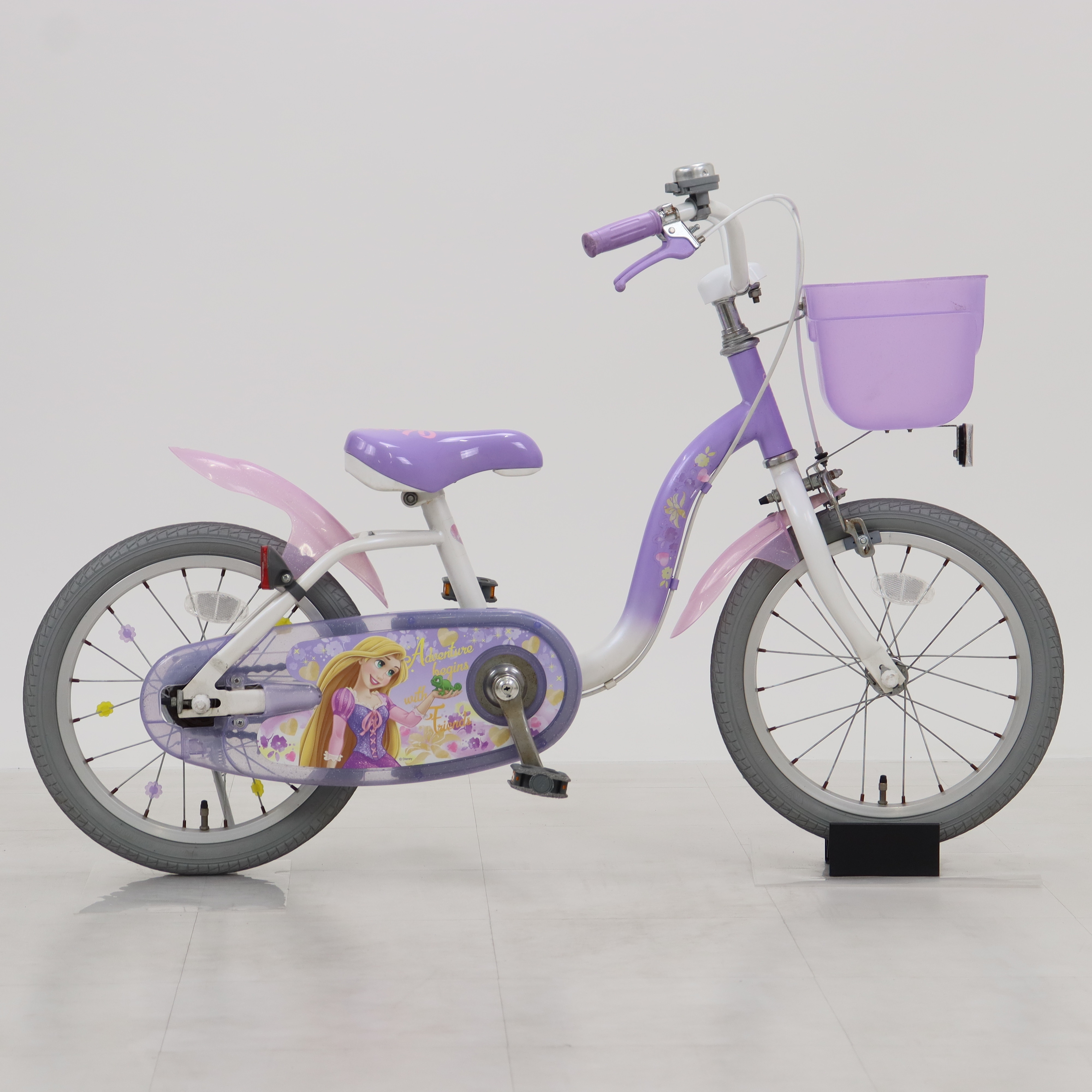 リユース】ラプンツェル 16インチ 子供用 自転車