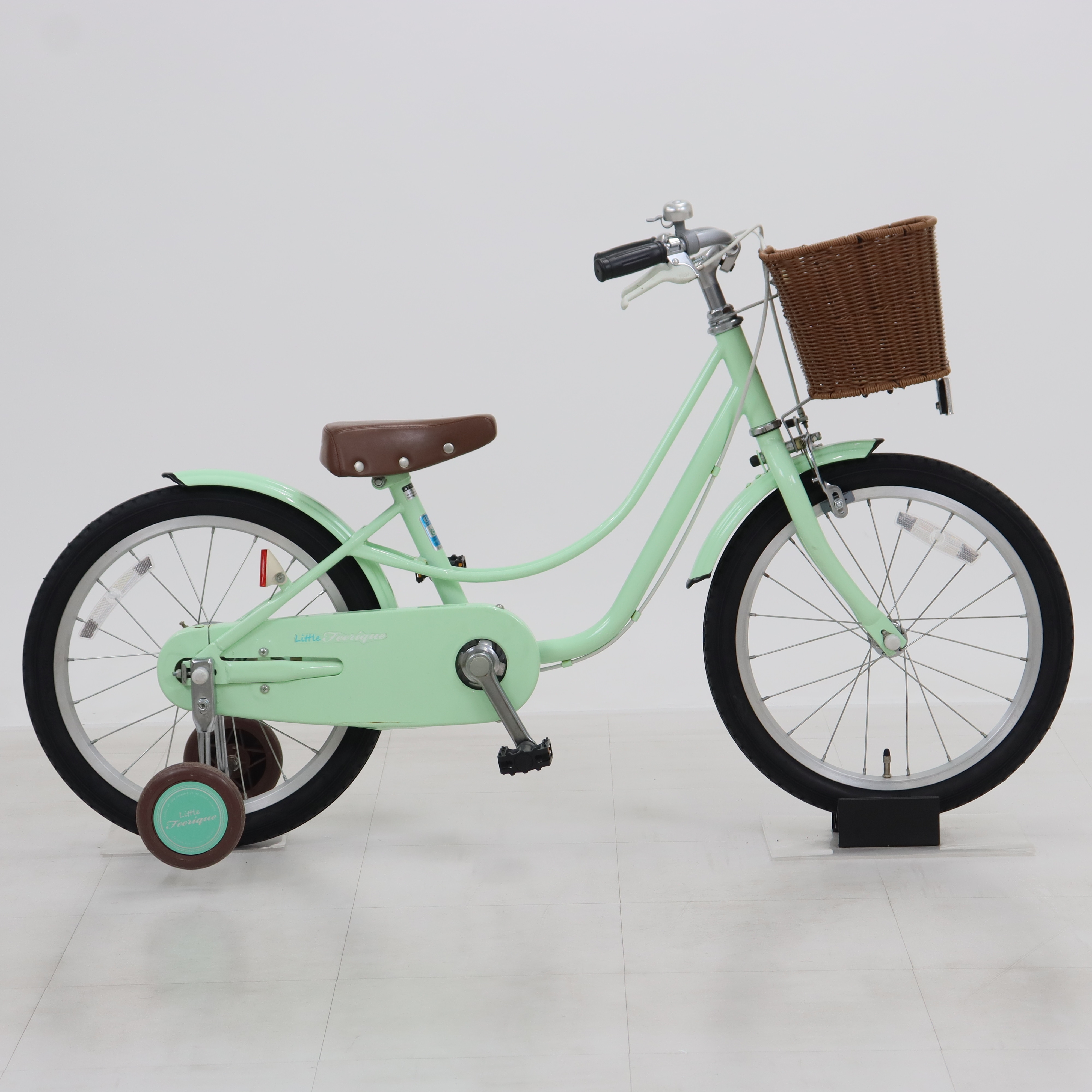 Little Feerique 18インチ 子供用自転車 ミントグリーン 千葉県 リユース】リトルフェリーク 180-K 18インチ 2021年モデル 子供用 自転車