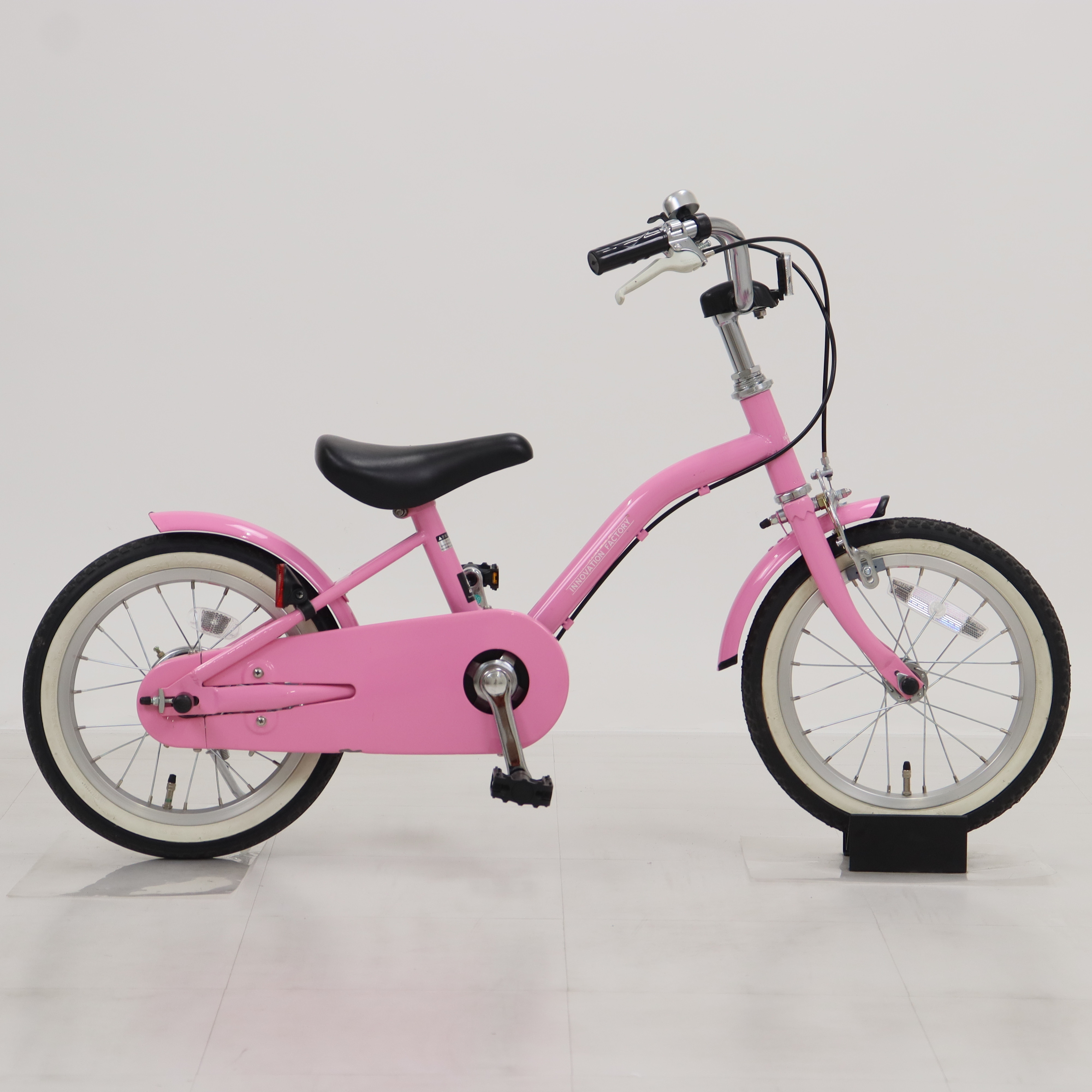 サイクルベースあさひ　イノベーションファクトリー　14インチ　ピンク リユース】イノベーションファクトリーキッズ 140-G 14インチ 2021年