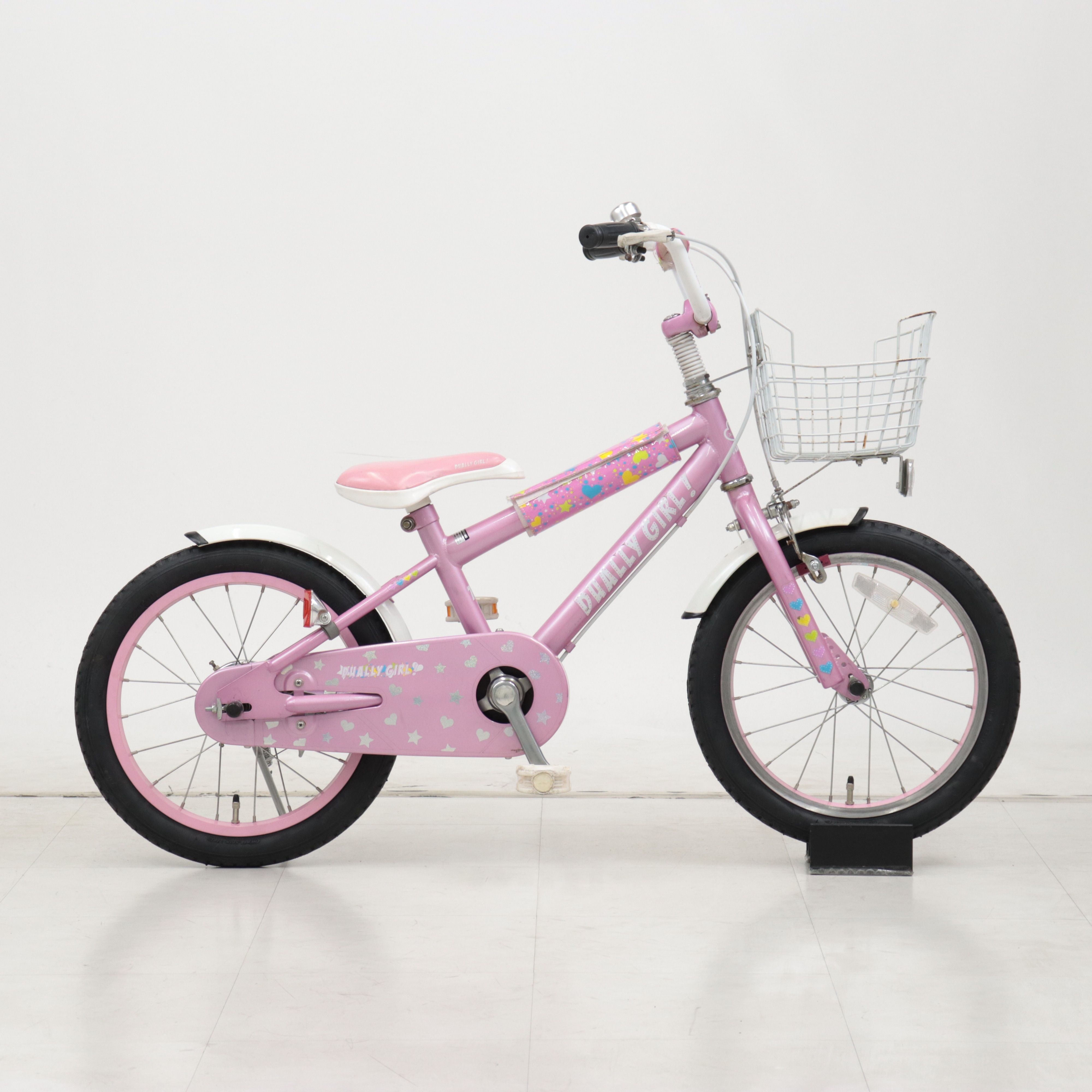 【美品】デューリーガール 16インチ 自転車 子供用 幼児用 サイクルあさひ リユース】デューリーガール 160-H 16インチ 2019年モデル 子供用 自転車