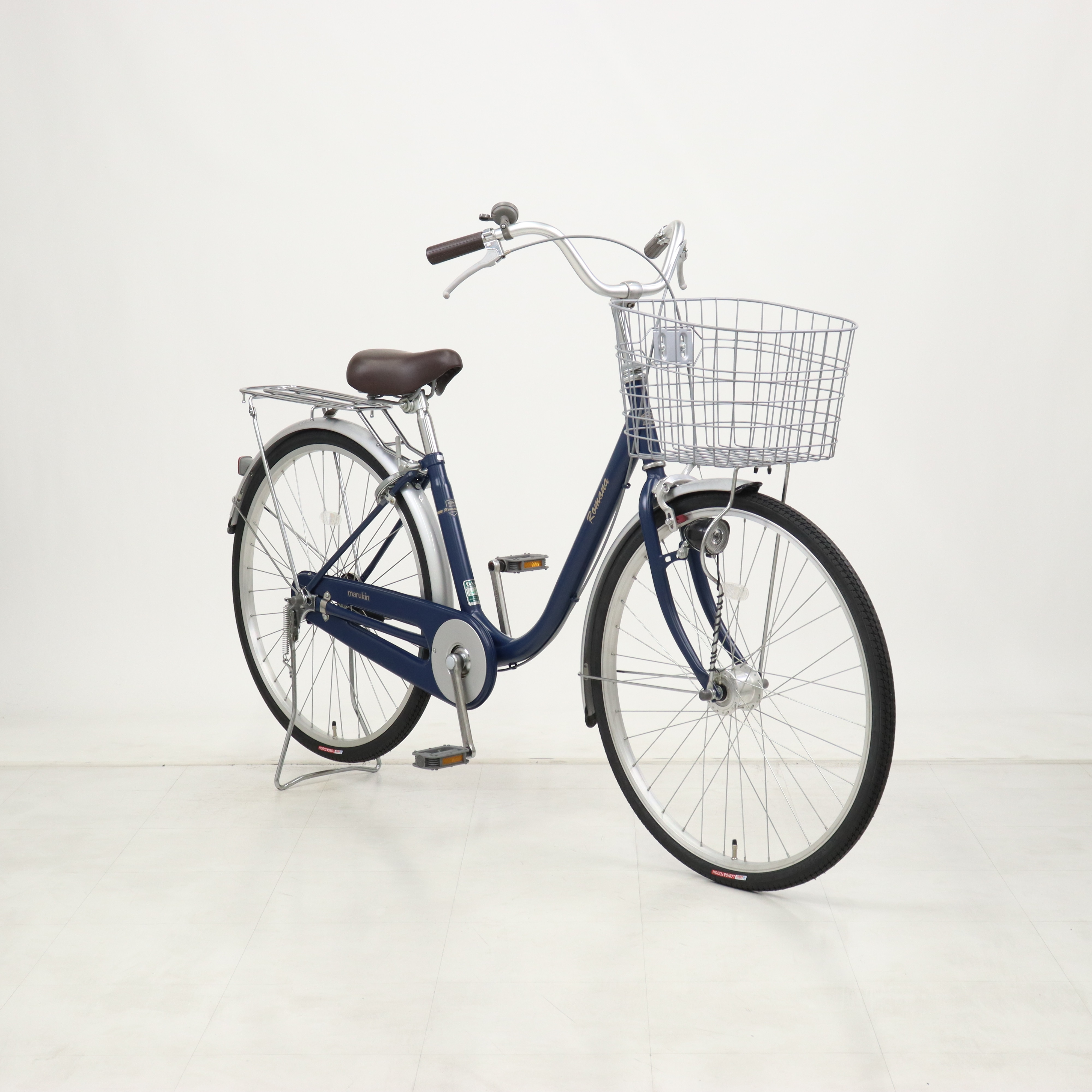 26インチ　シティサイクル ほぼ未使用/車庫保管車　　取りに来る方限定❗️ リユース】Romana 26インチ シティサイクル ママチャリ 自転車