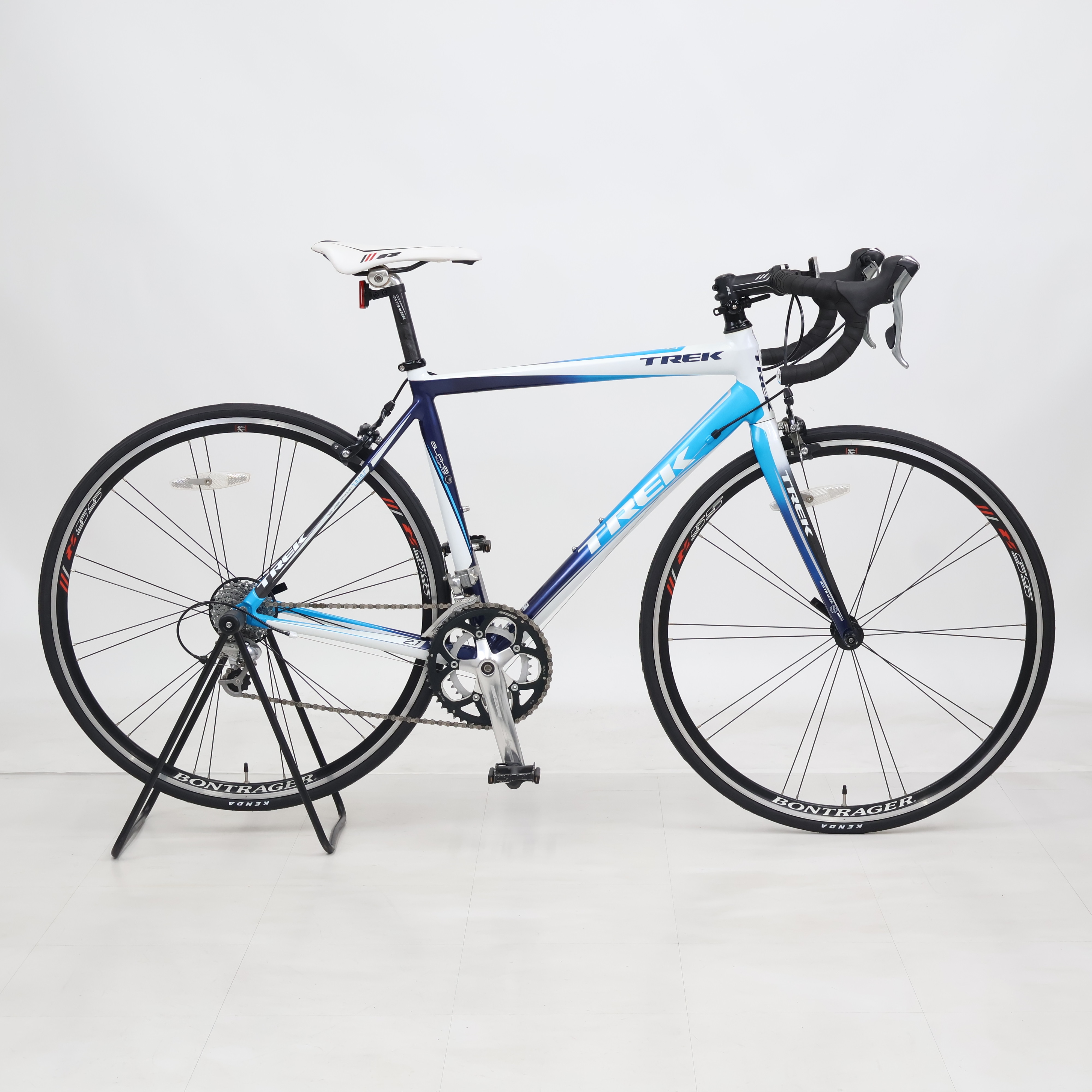ロードバイク ホワイト・ブルー リユース】2.1 54cm 2009年モデル ロードバイク 自転車