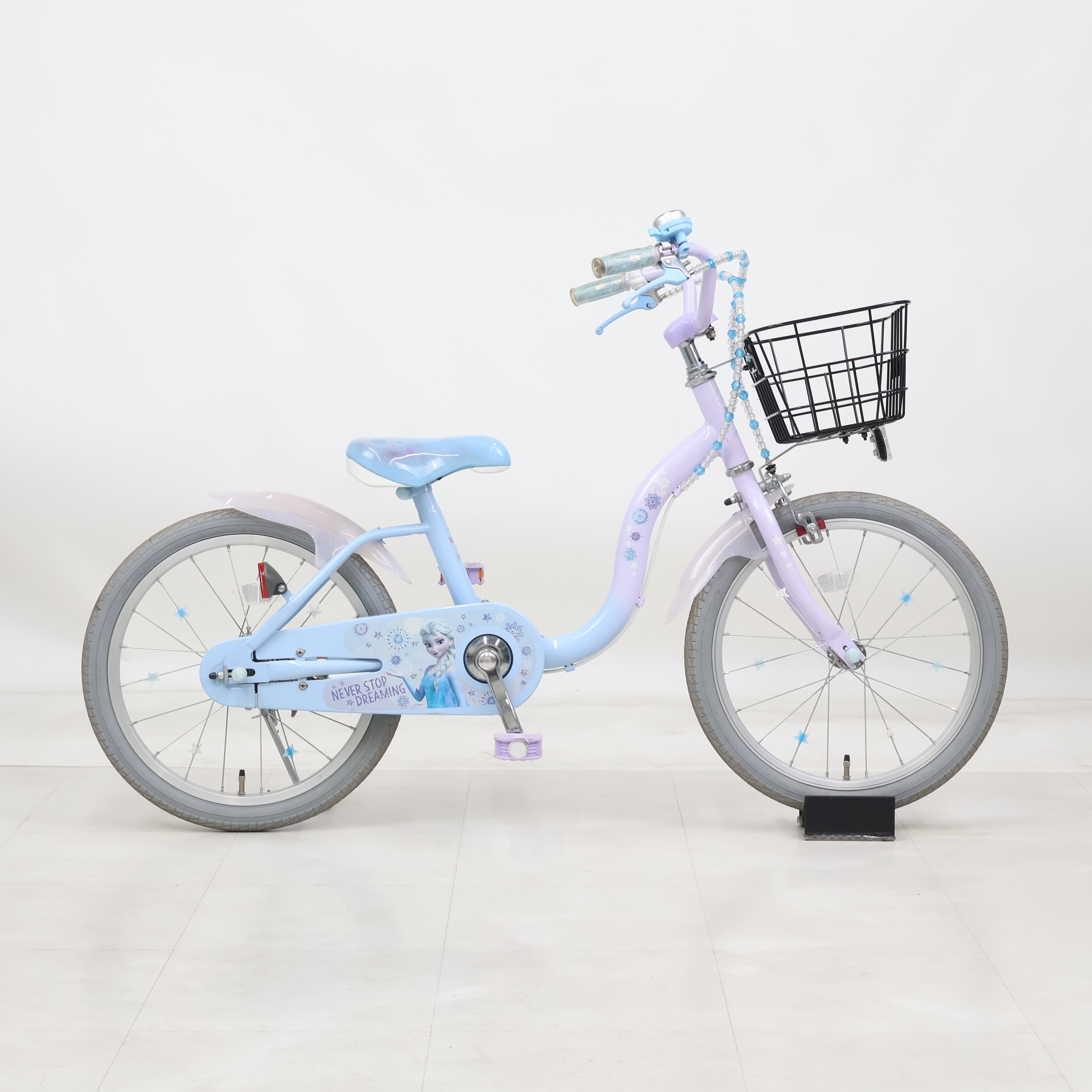 リユース】ウィズフレンド Party S エルサ 18インチ 子供用 自転車