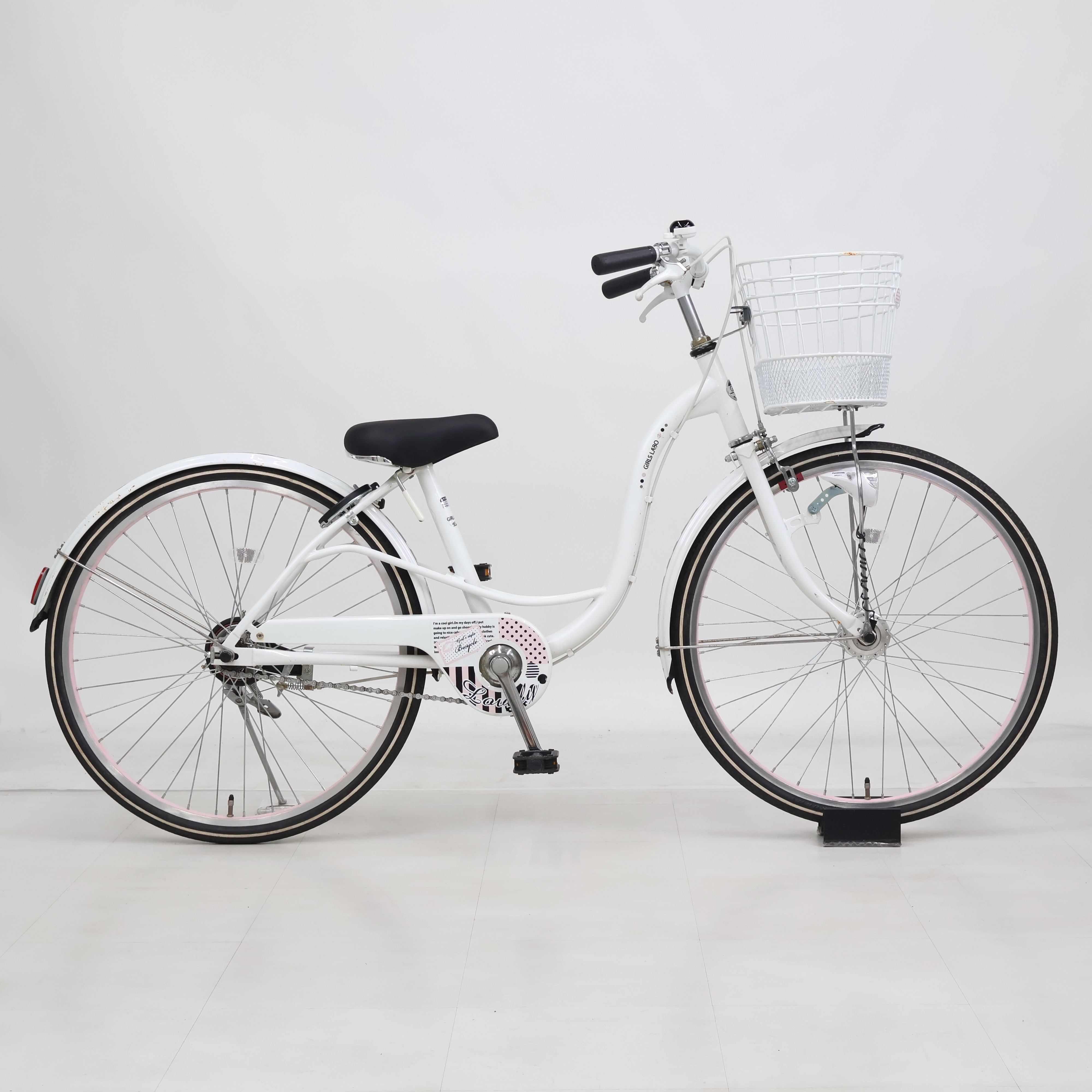 引き取り限定　あさひ ガールズラボラブリー 24インチ 子供用自転車 リユース】ガールズラボラブリー 240HD-K 24インチ 2021年モデル 子供