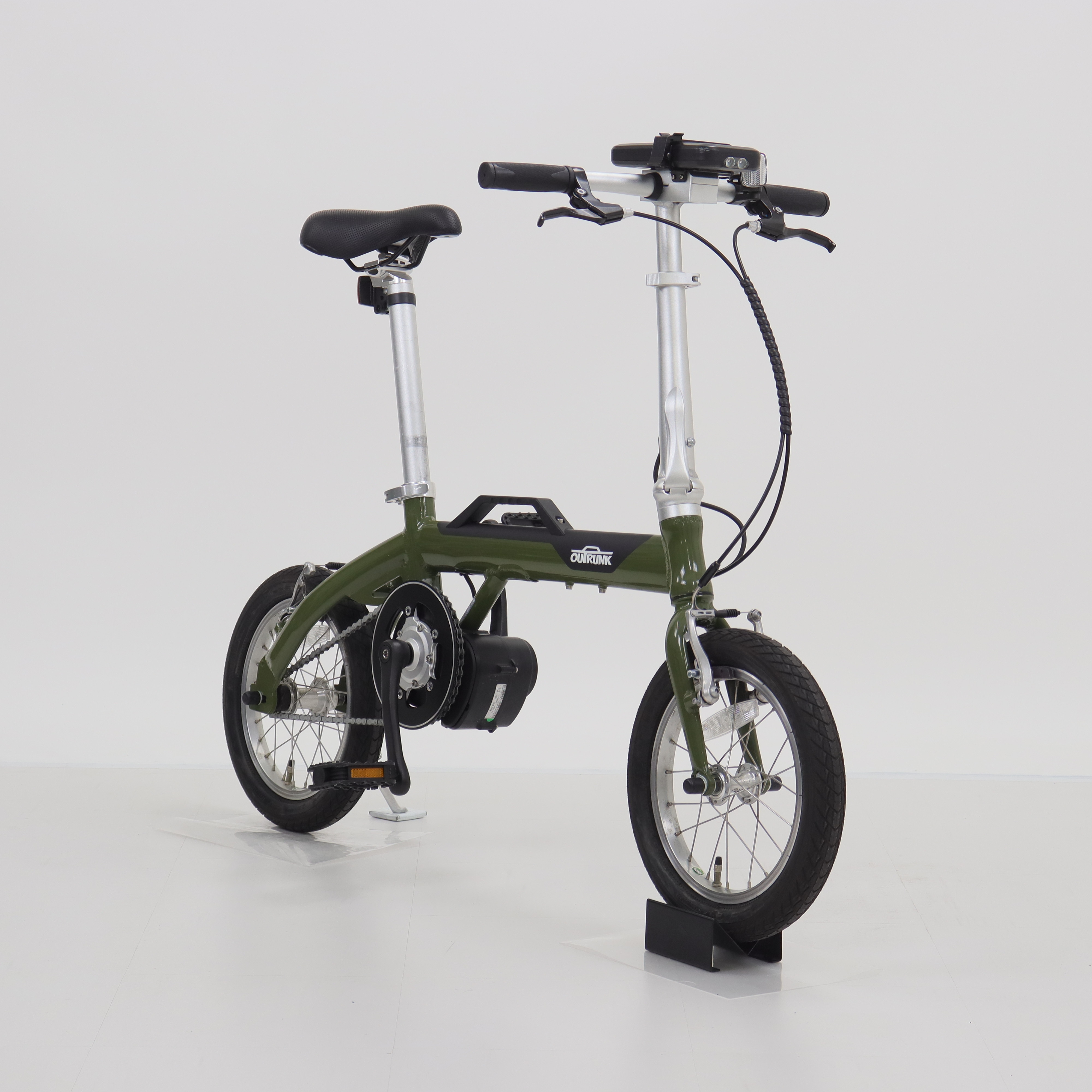 あさひ LOG OUTRUNK e 電動折りたたみ自転車 あさひ LOG OUTRUNK E 年式不明 14インチ 電動アシスト自転車