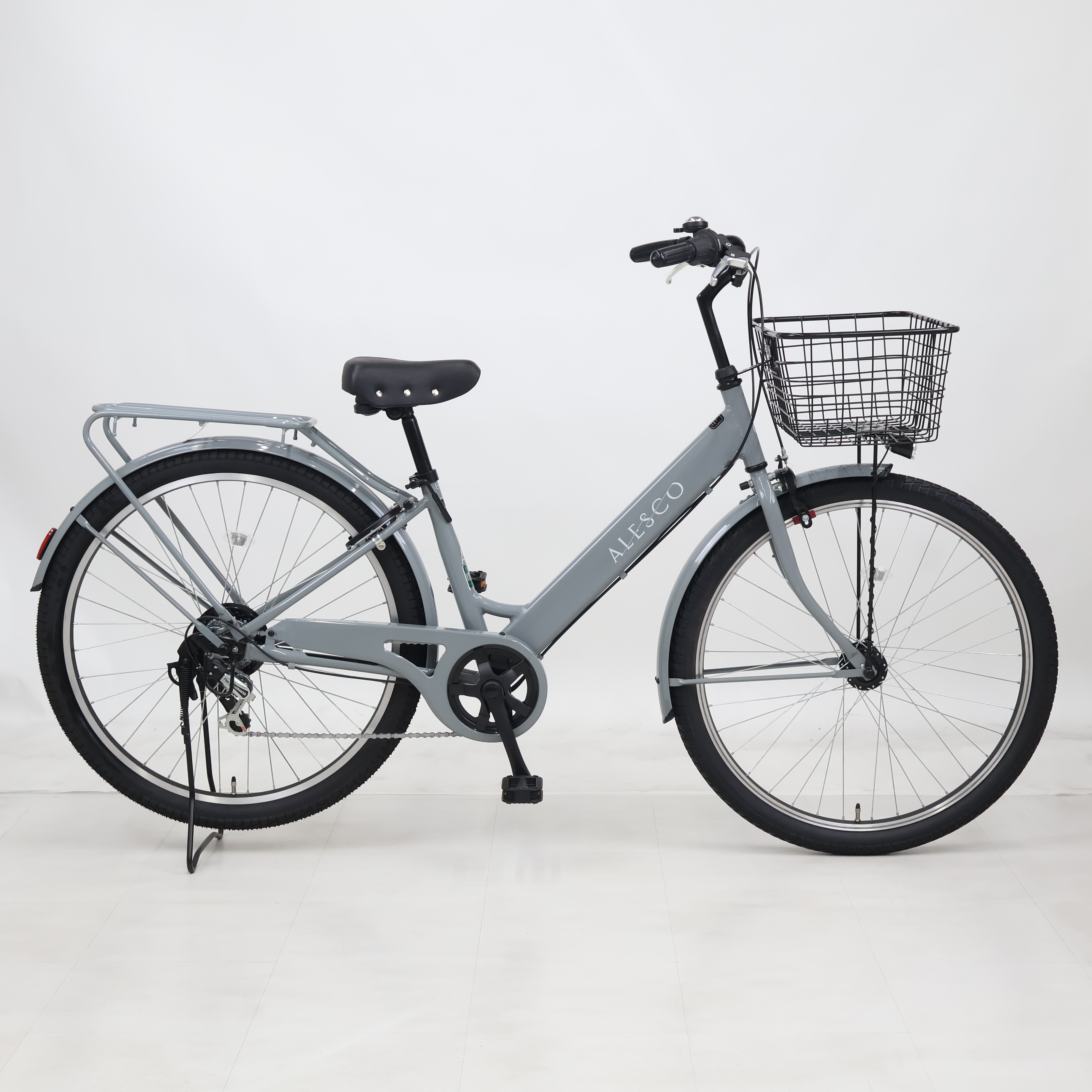 リユース】ALESCO 27.5インチ シティサイクル ママチャリ 自転車