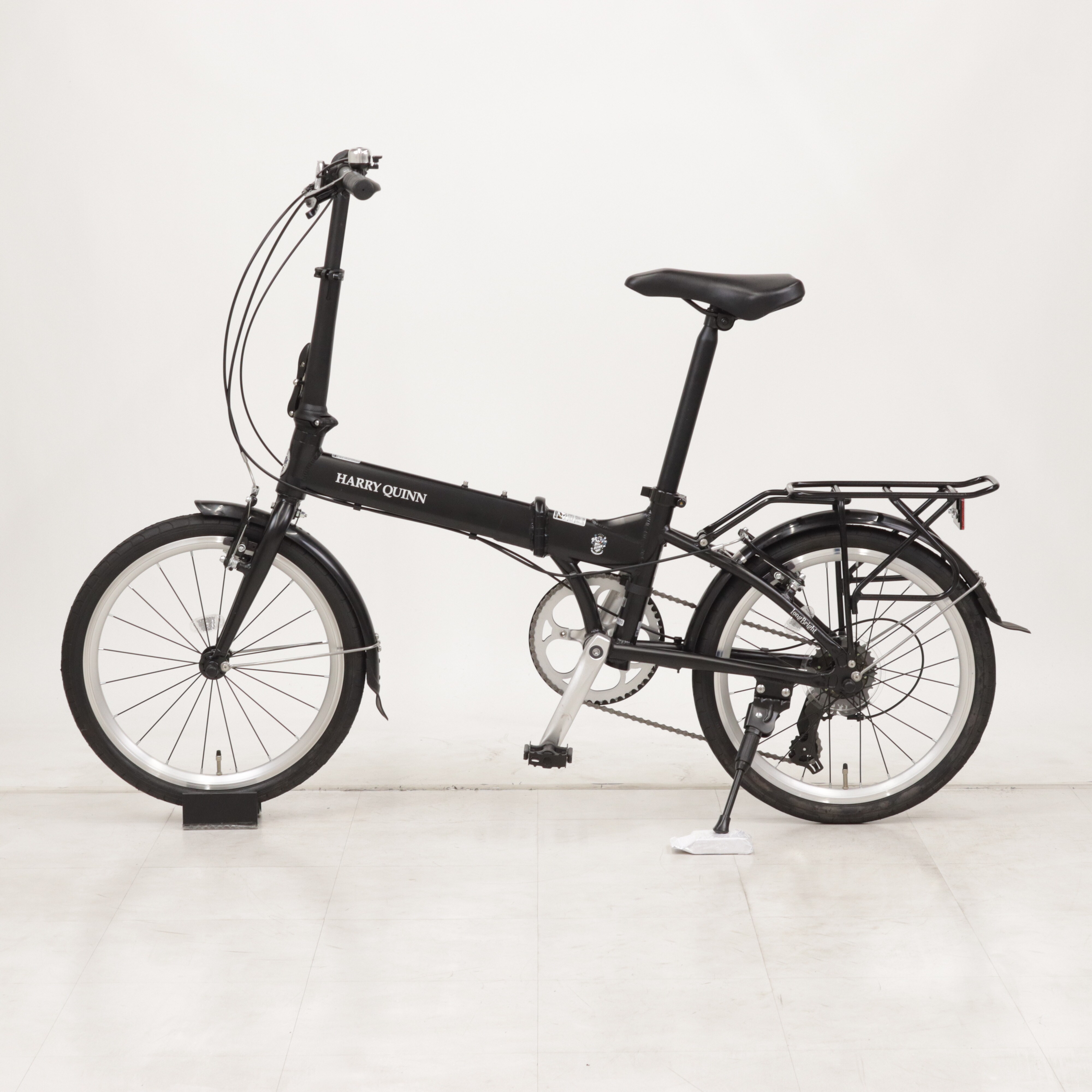 リユース品　折りたたみ自転車 ブラック 店舗受取限定】折りたたみ自転車 ワイルダー FDB206 20インチ