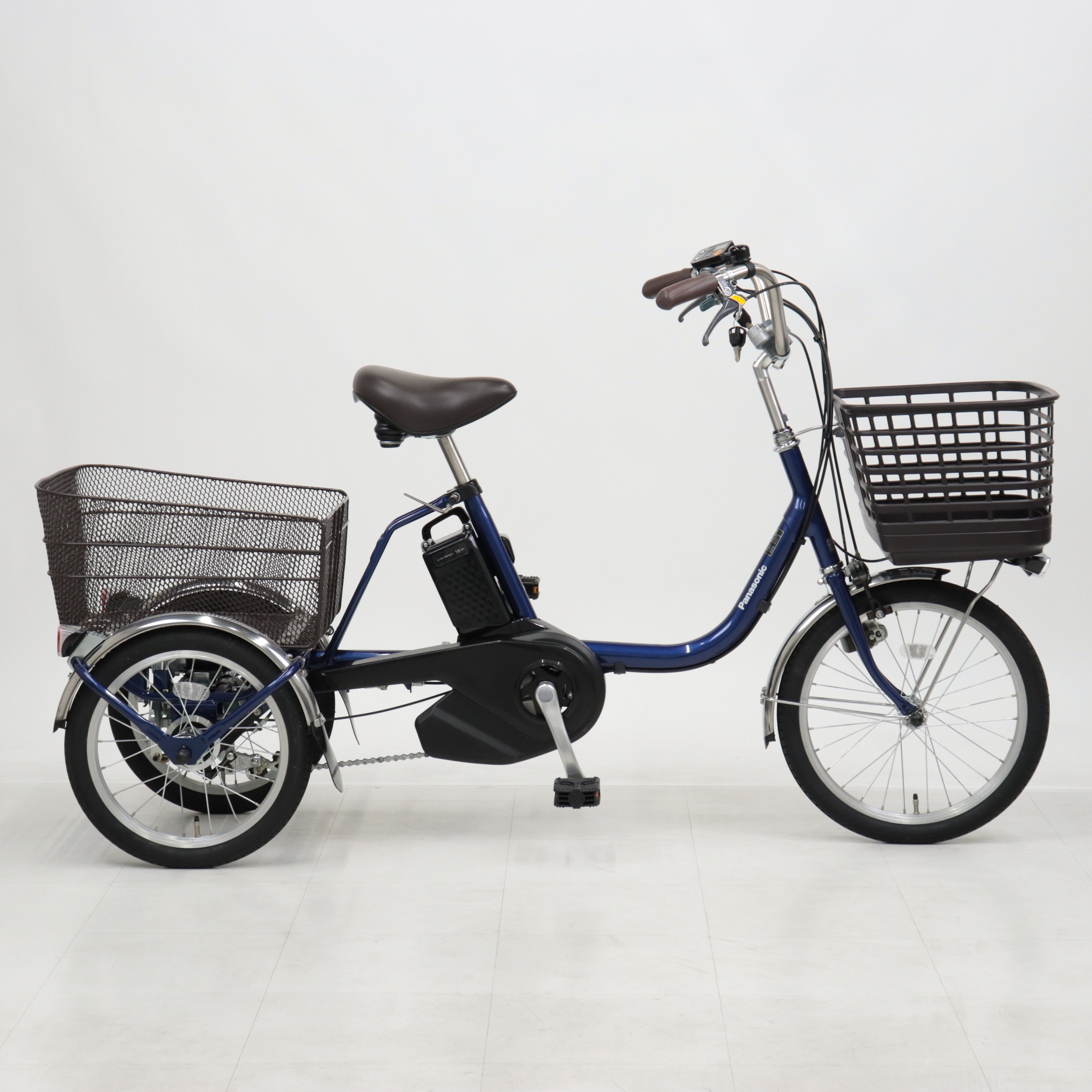 電動アシスト三輪車 ビビライフ BE-FU831-V [Pファインブルー 