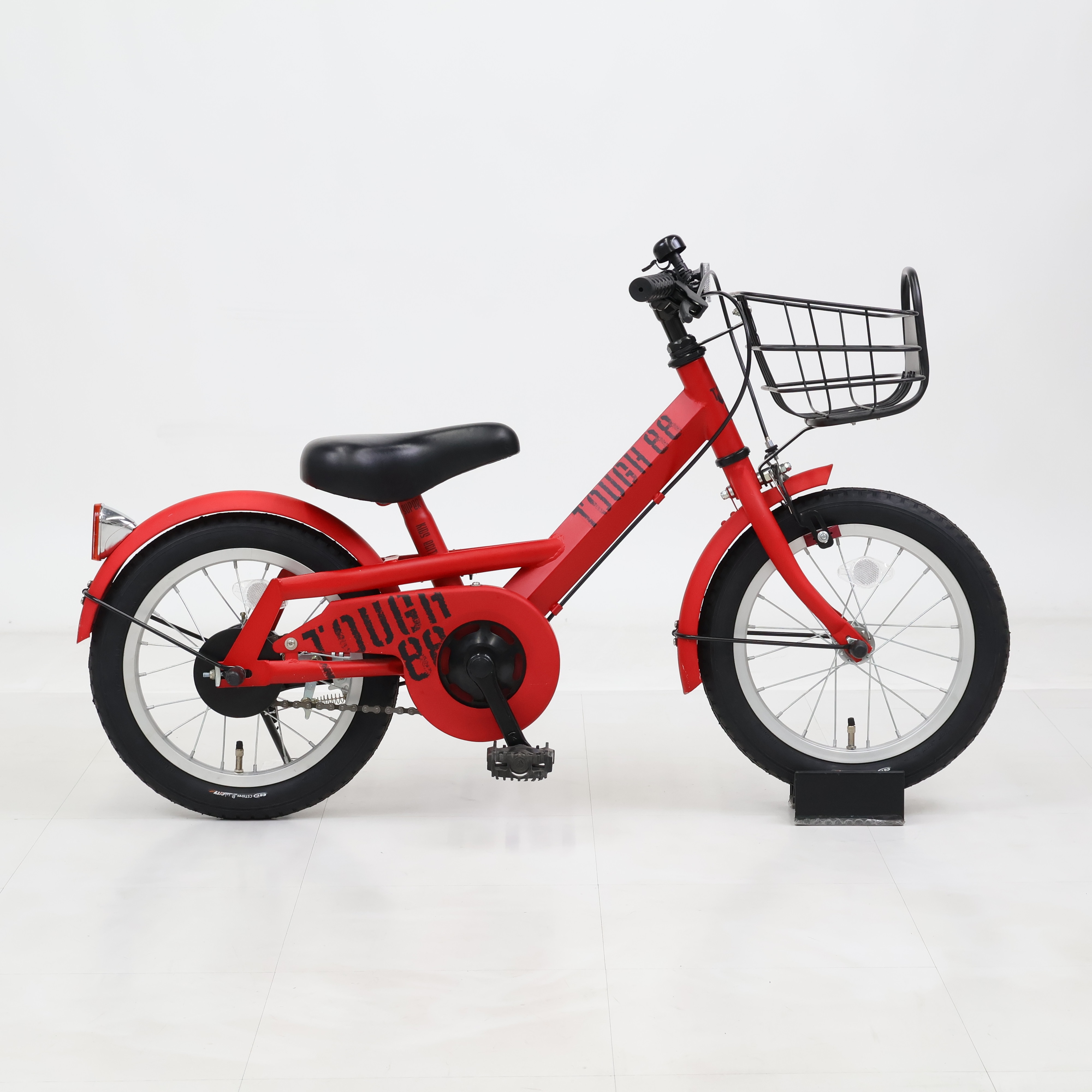 三輪自転車 レッド難あり　ジャンク品 リユース】TOUGH 88 14インチ 子供用 自転車