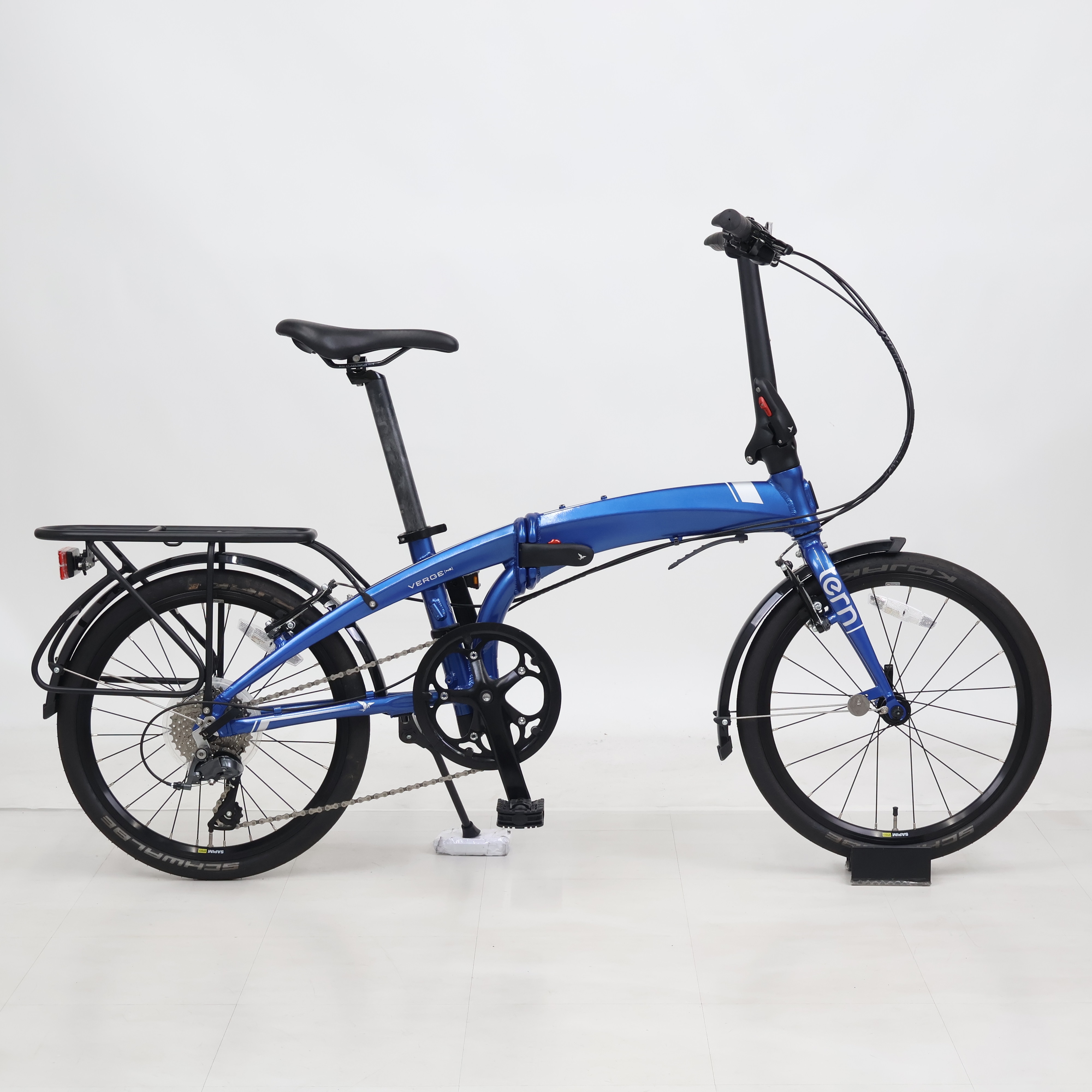 PEUGEOT 折りたたみ自転車 フレーム ネイビー 部品取り リユース】Verge N8 20インチ 2021年モデル 折りたたみ自転車