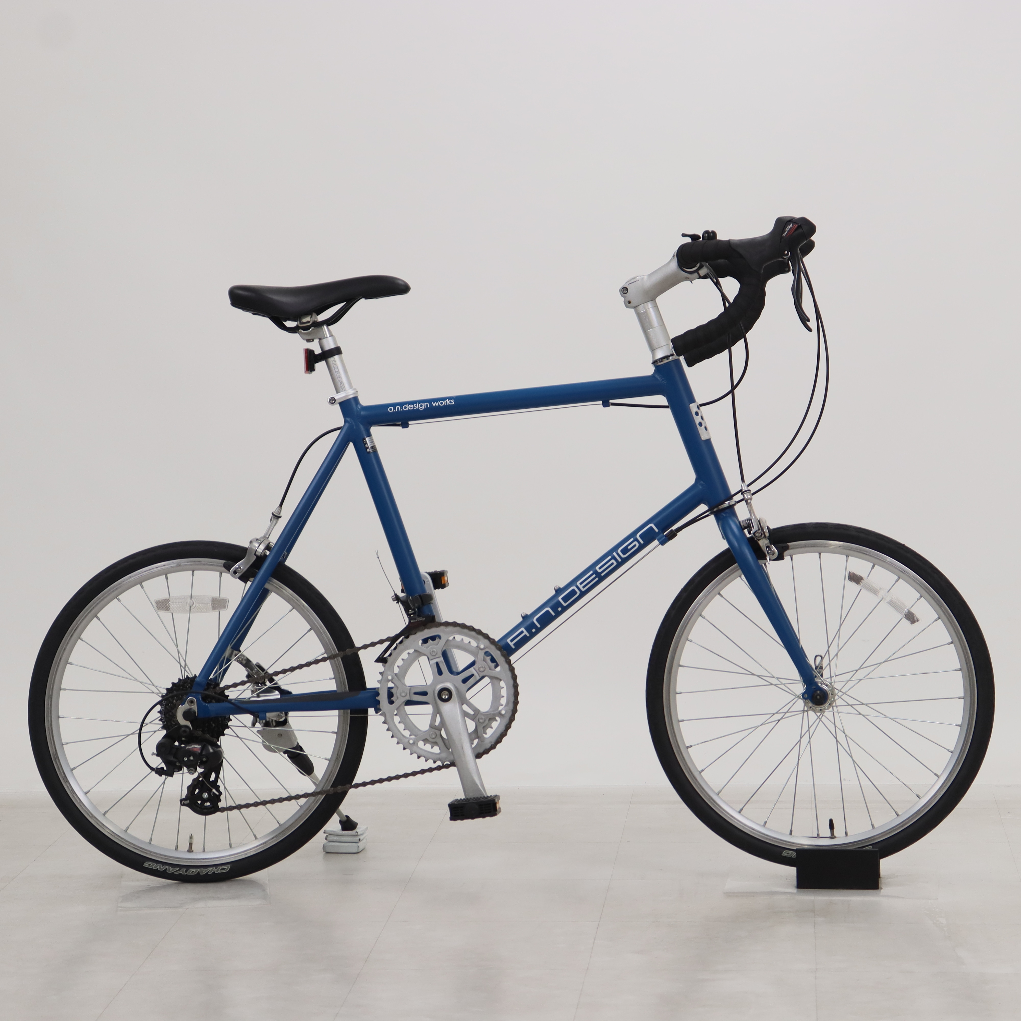 ④ A-bike 折りたたみ自転車 ミニベロ　青 リユース】CDR214AL 480mm ミニベロ 自転車