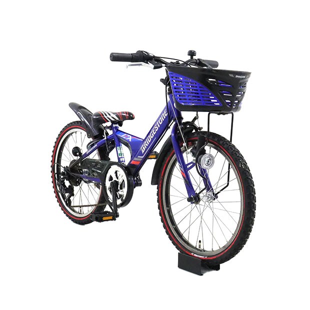 Ｄ347　★16800円★整備済み 中古ジュニアマウンテン自転車 ブリヂストン　EX【20インチ　青　 】 D347 ☆16800円☆整備済み 中古ジュニアマウンテン自転車