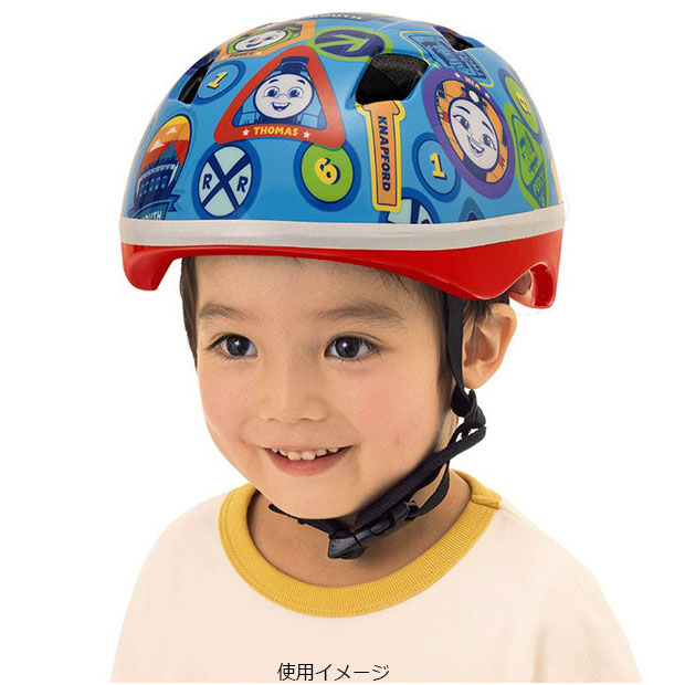 カブロヘルメット きかんしゃトーマス 頭周:46-52cm
