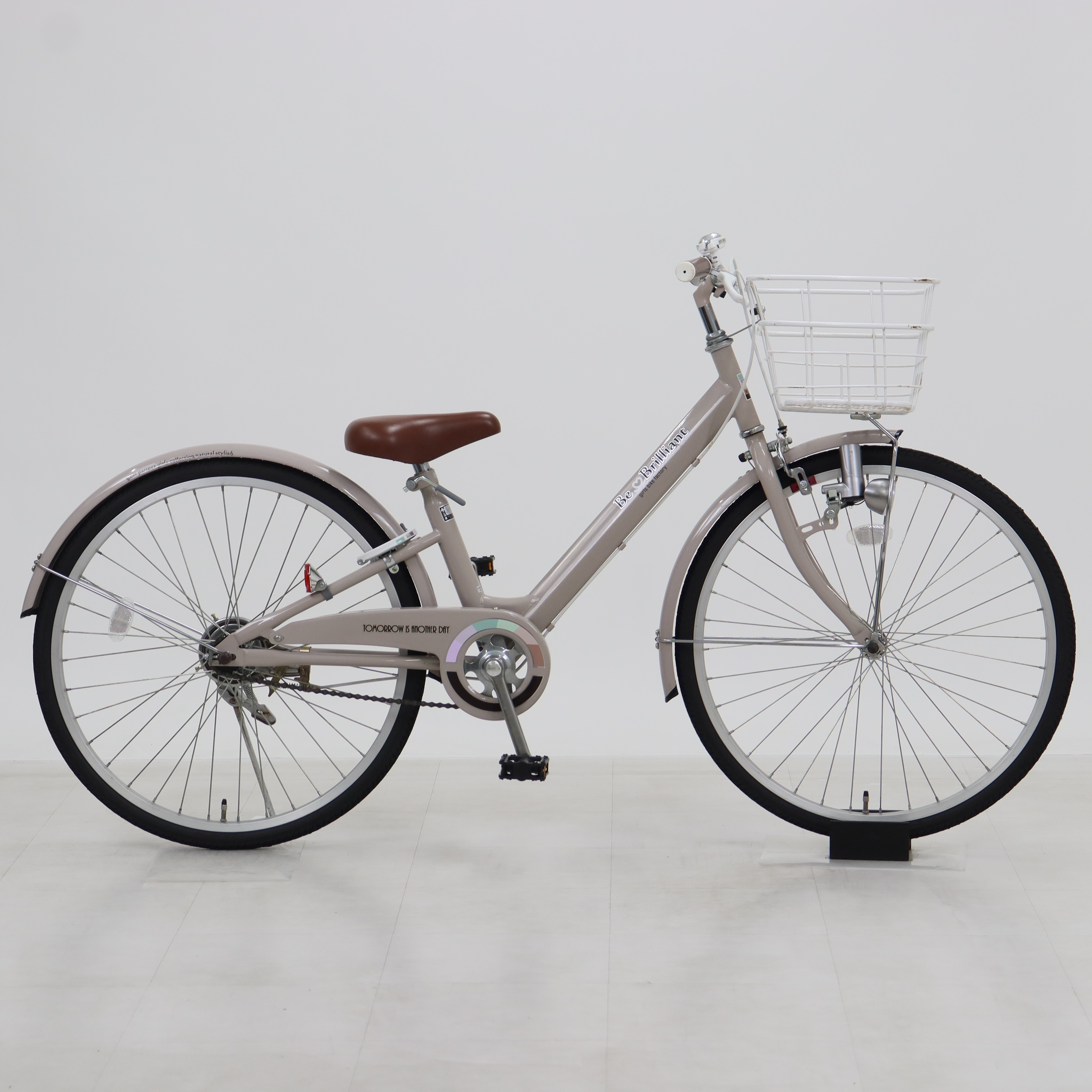 【美品】子供用自転車 ブリリアント 24インチ リユース】ブリリアント 24インチ 子供用 自転車