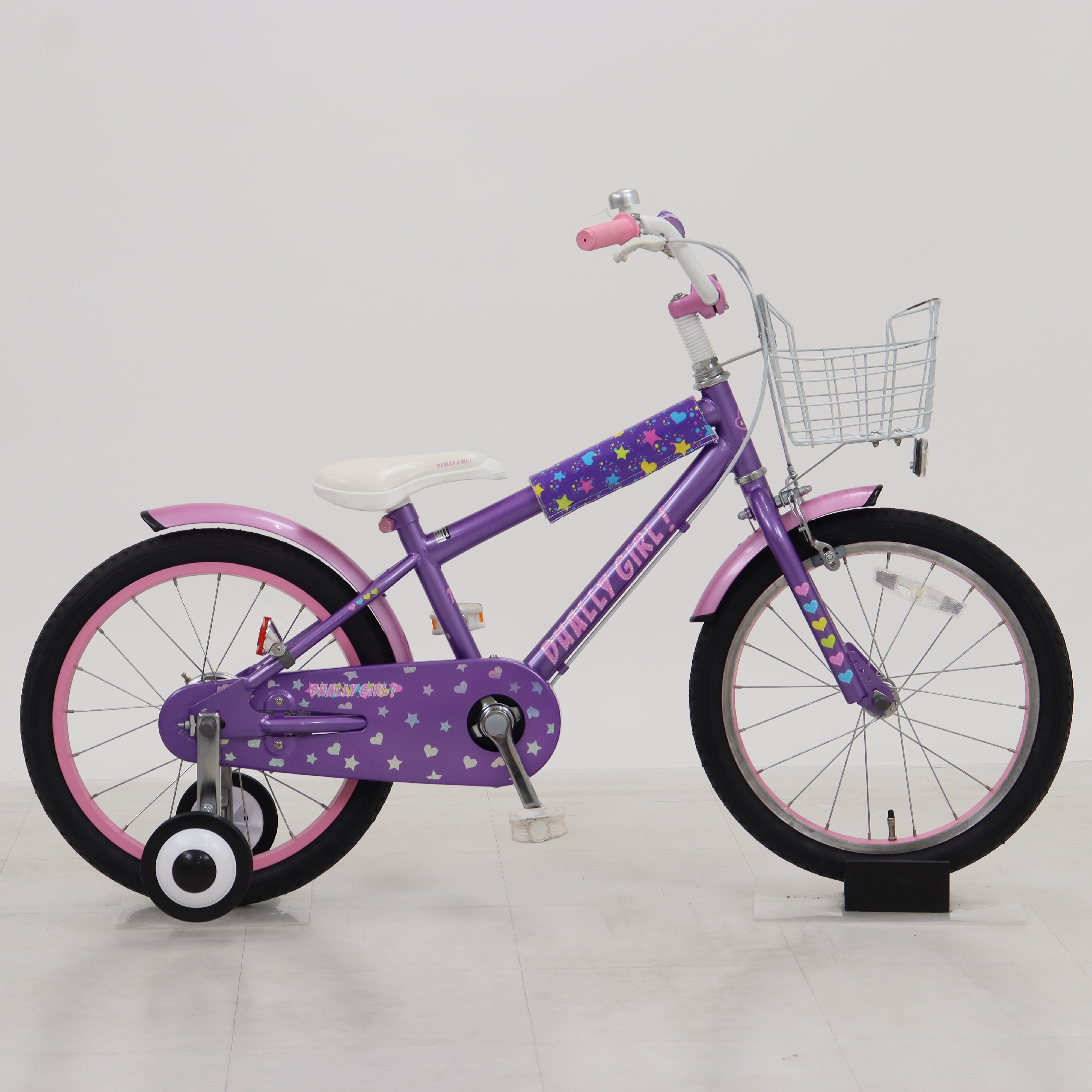 子供用自転車 デューリーガール ピンク 18インチ　あさひ リユース】デューリーガール 180-H 18インチ 2019年モデル 子供用 自転車