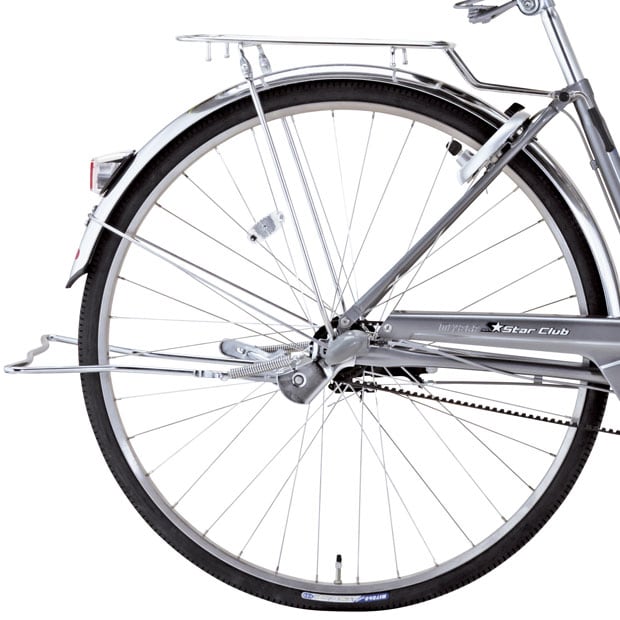 シティサイクル 26インチ ミヤタCBクラブ シルバー