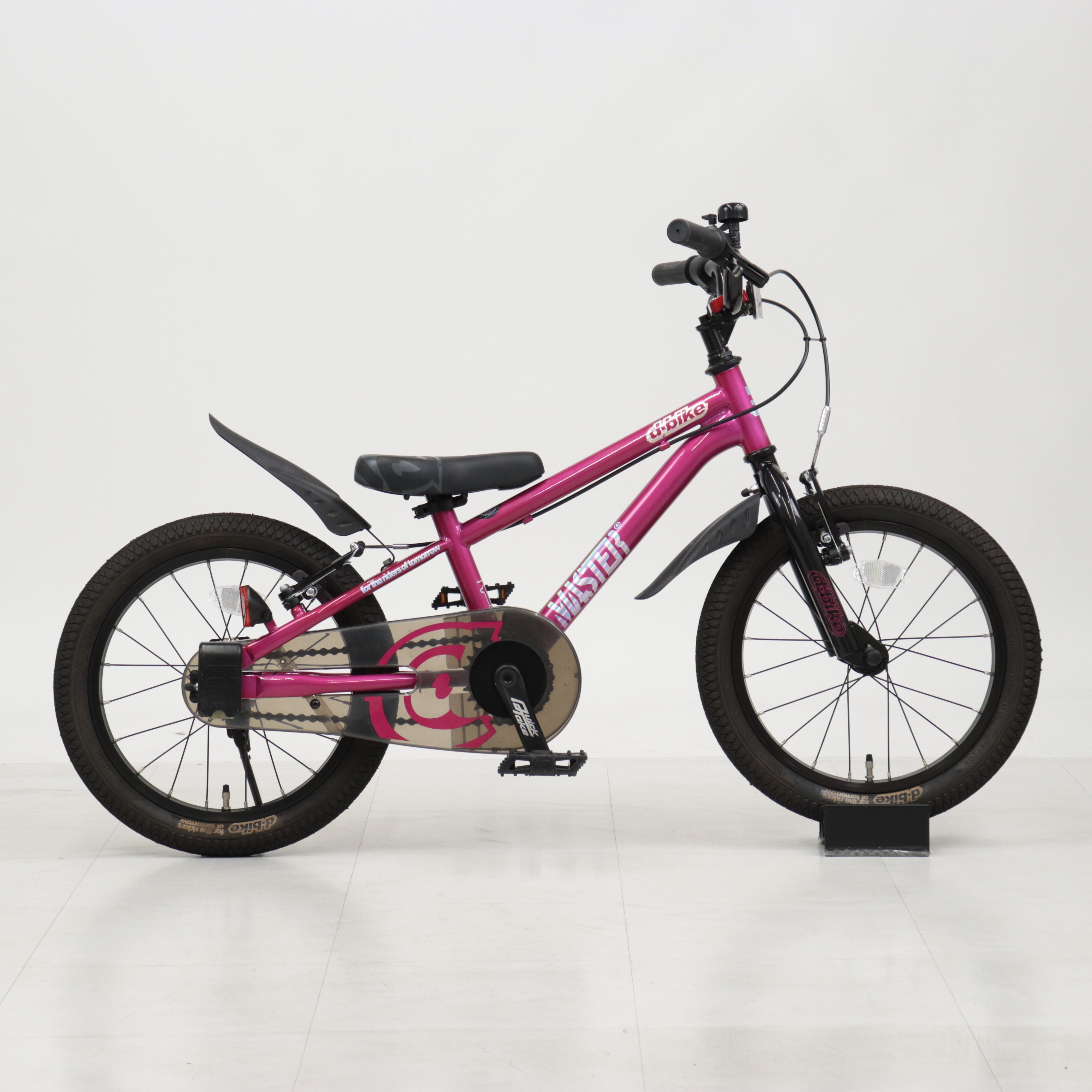 D-bike Master＋ 16インチ ピンク ※直接引き渡し9,999円 リユース】D-bike MASTER＋ 16インチ 子供用 自転車