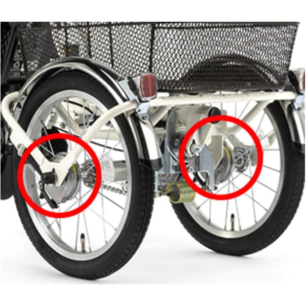 ビビライフ「BE-FU833」18/16インチ 電動自転車 三輪車 -26