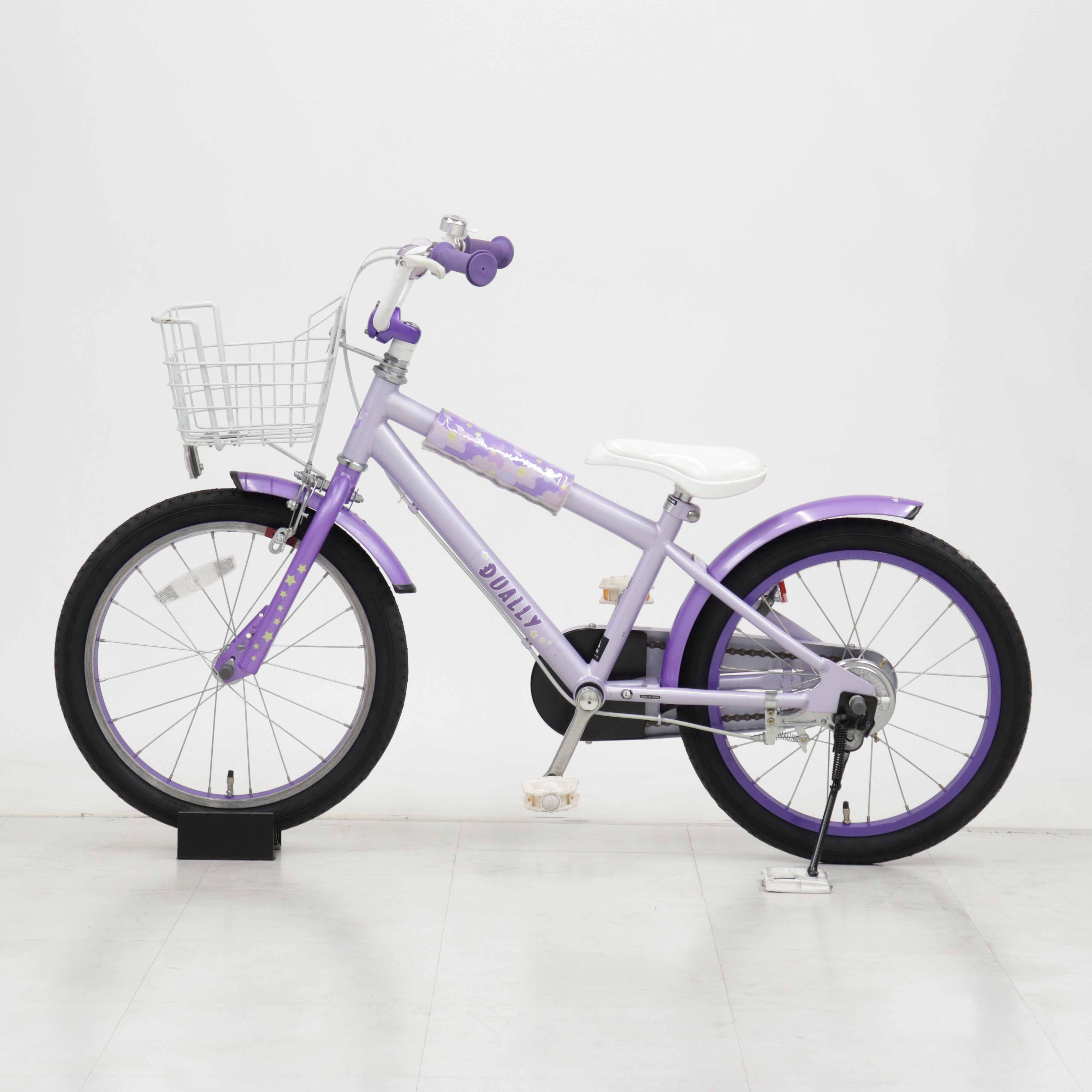 送料込！18インチ 子供用自転車 水色 あさひサイクル デューリー
