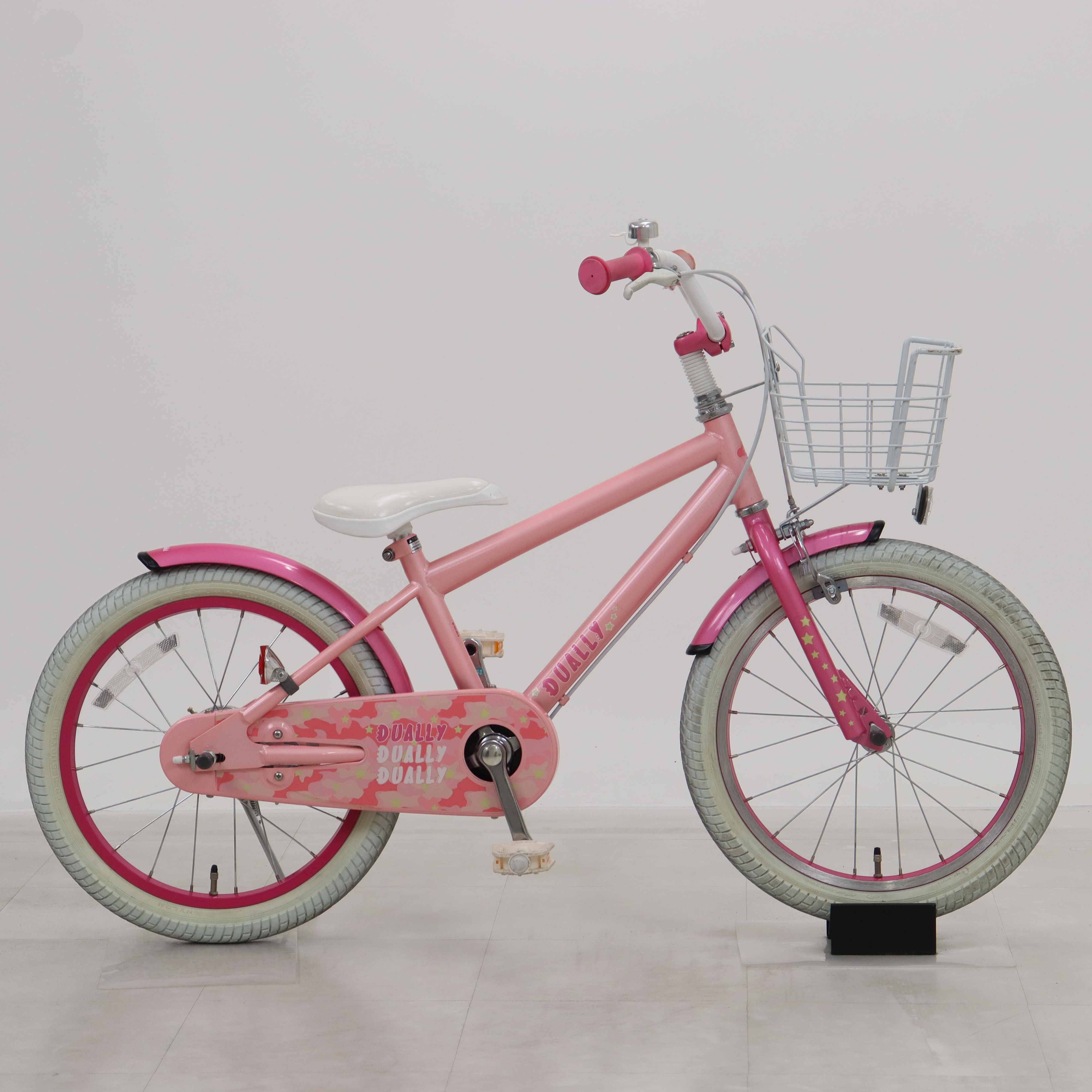 子供用自転車 デューリーガール ピンク 18インチ　あさひ リユース】デューリーg 180-L 18インチ 2021年モデル 子供用 自転車