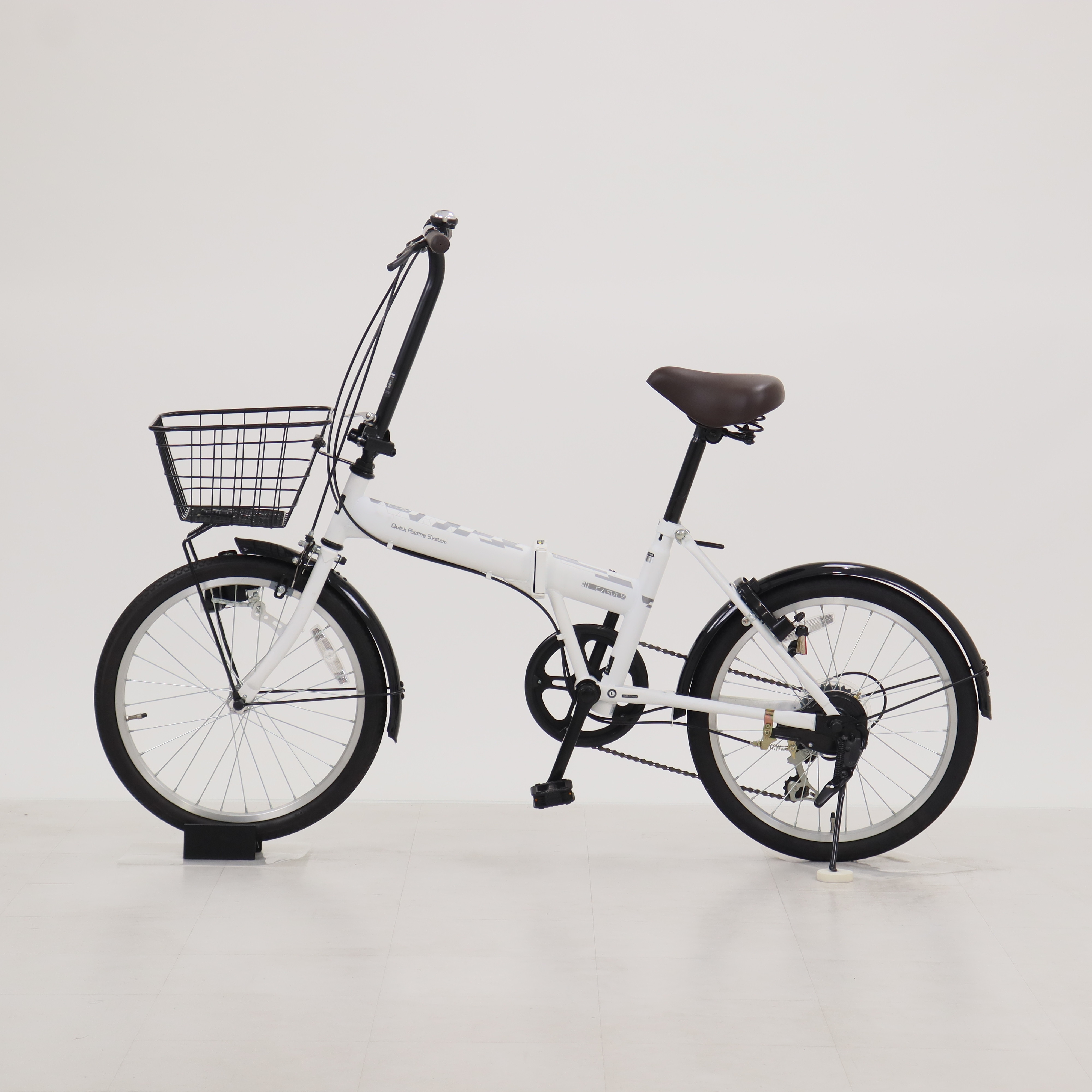 アサヒ　折りたたみ自転車 カジュリーフォールディングBAA206-O あさひ（自転車） 「あさひ」カジュリーフォールディング BAA-O