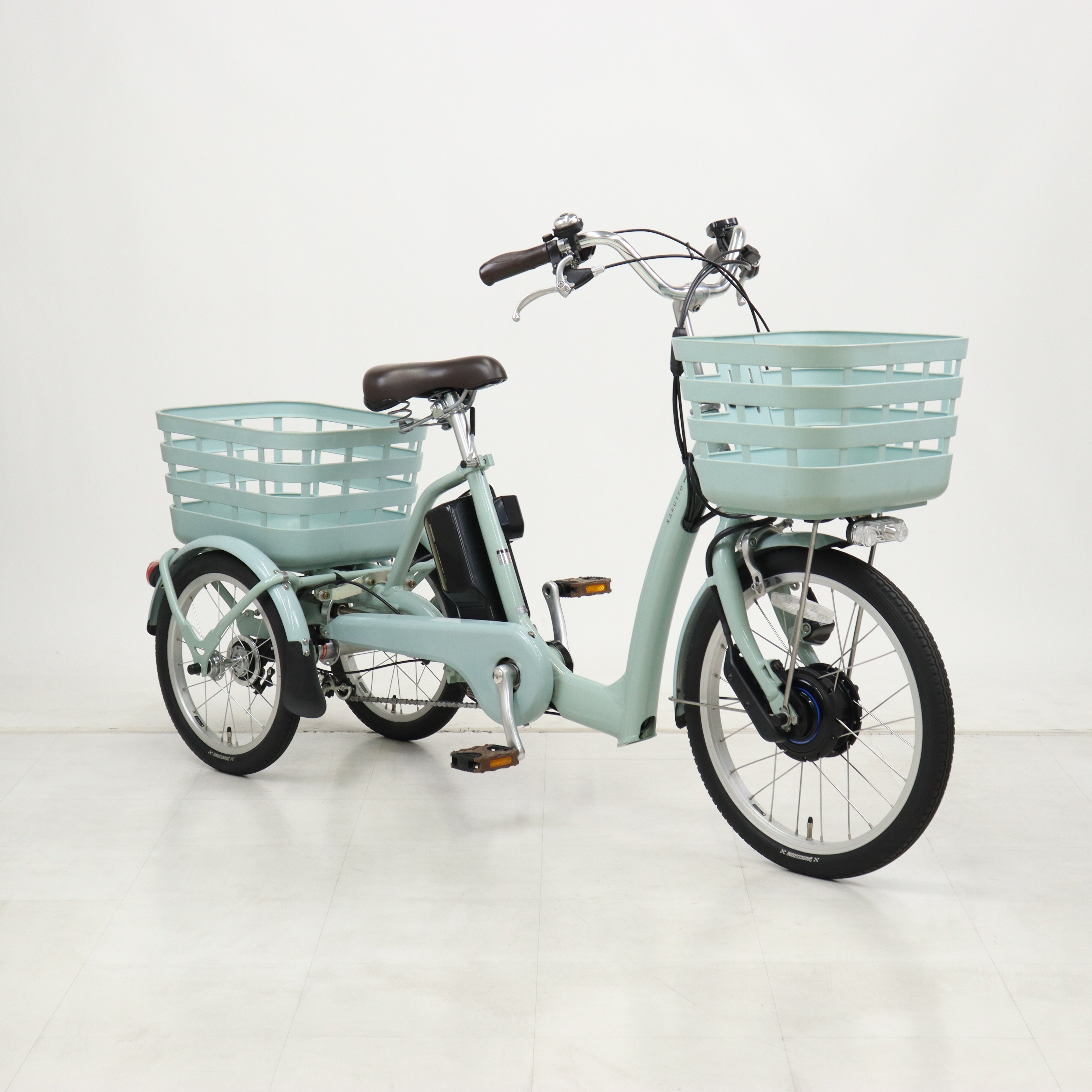送料無料条件付き　電動三輪車 ラクットワゴン 20/16型　電動自転車中古車 BRIDGESTONE 電動自転車 三輪 前20/後16インチ ラクットワゴン RW0B45