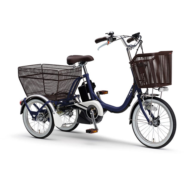 ヤマハ PAS(PA16W)18/16インチ電動自転車 三輪車 2018年モデル PAS ワゴン（パス ワゴン）「PA16W」18/16インチ 3段変速 電動自転車