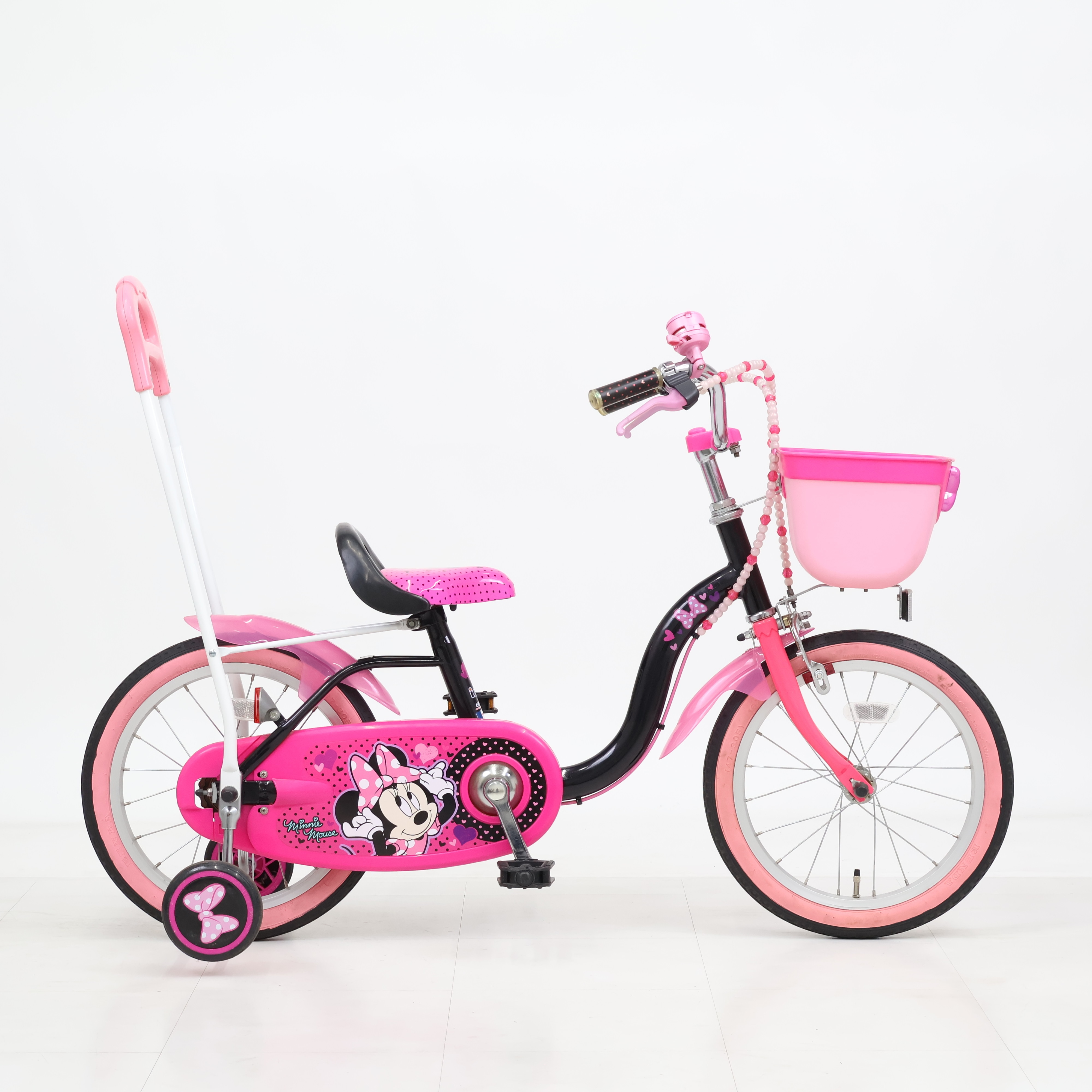 リユース】ミニーマウス ラブデコ 16インチ 子供用 自転車