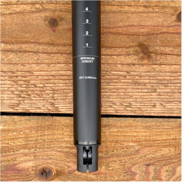 ドロッパーポスト 27.2x340mm トラベル量：80mm シートポスト