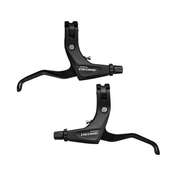 Deore Bl T610 Vブレーキレバー 2フィンガー ケーブルセット付属 Vブレーキ用