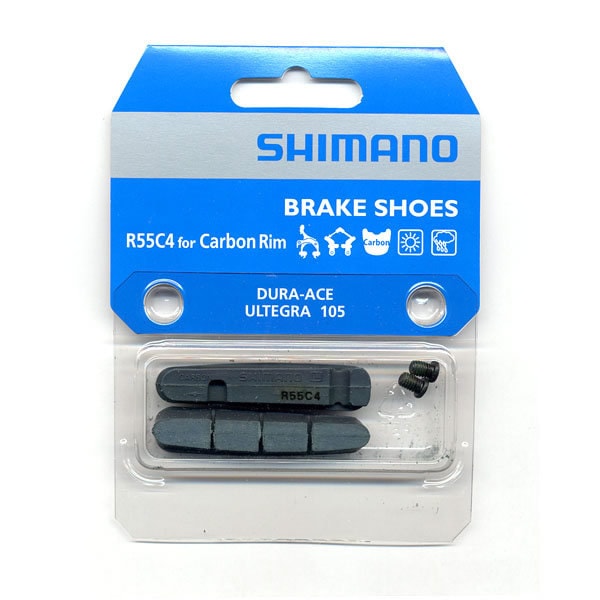 シマノ[SHIMANO] [DURA-ACE] R55C4 カーボンリム用 ブレーキシュー（ゴムのみ）BR-9000 ブレーキ