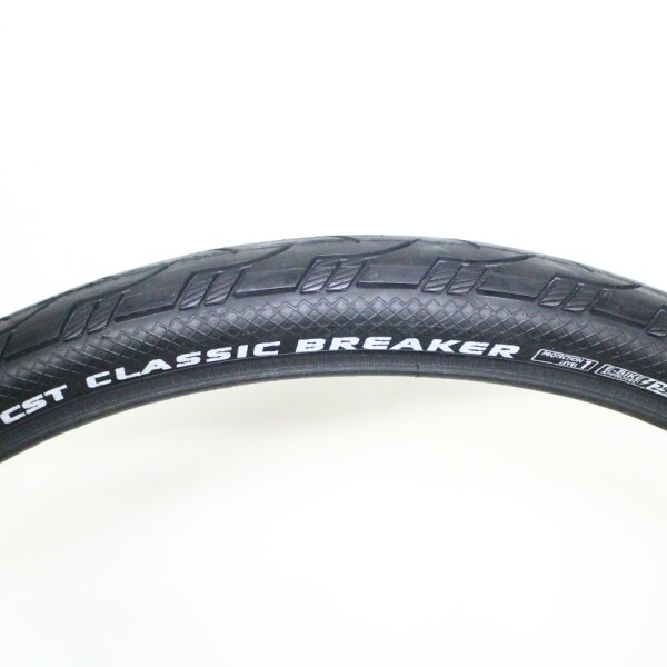 Pneumatico Cst Premium Classic Breaker 26x1.75 – Nero/nero, Con Antiforatura