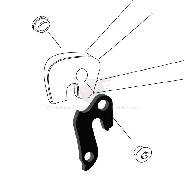 Patte De Dérailleur (derailleur Hanger) Pour Vélo - Compatible Bianchi, Diamondback, KHS, Univega, Trek, Etc.