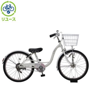 【直取引】美品 自転車 子供用 20インチ ガールズラボ　ラブリー一輪車おまけ付 リユース】ガールズ ラボ ラブリー 200HD-K 20インチ 2020年モデル